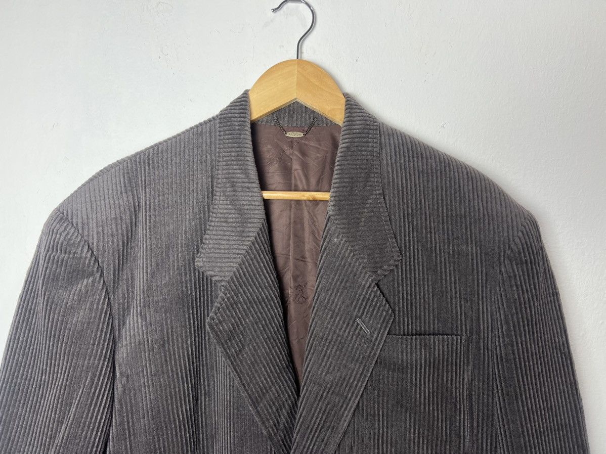 Valentino Valentino Garavani Vintage Corduroy Blazer Size US L / EU 52-54 / 3 - 3 Thumbnail