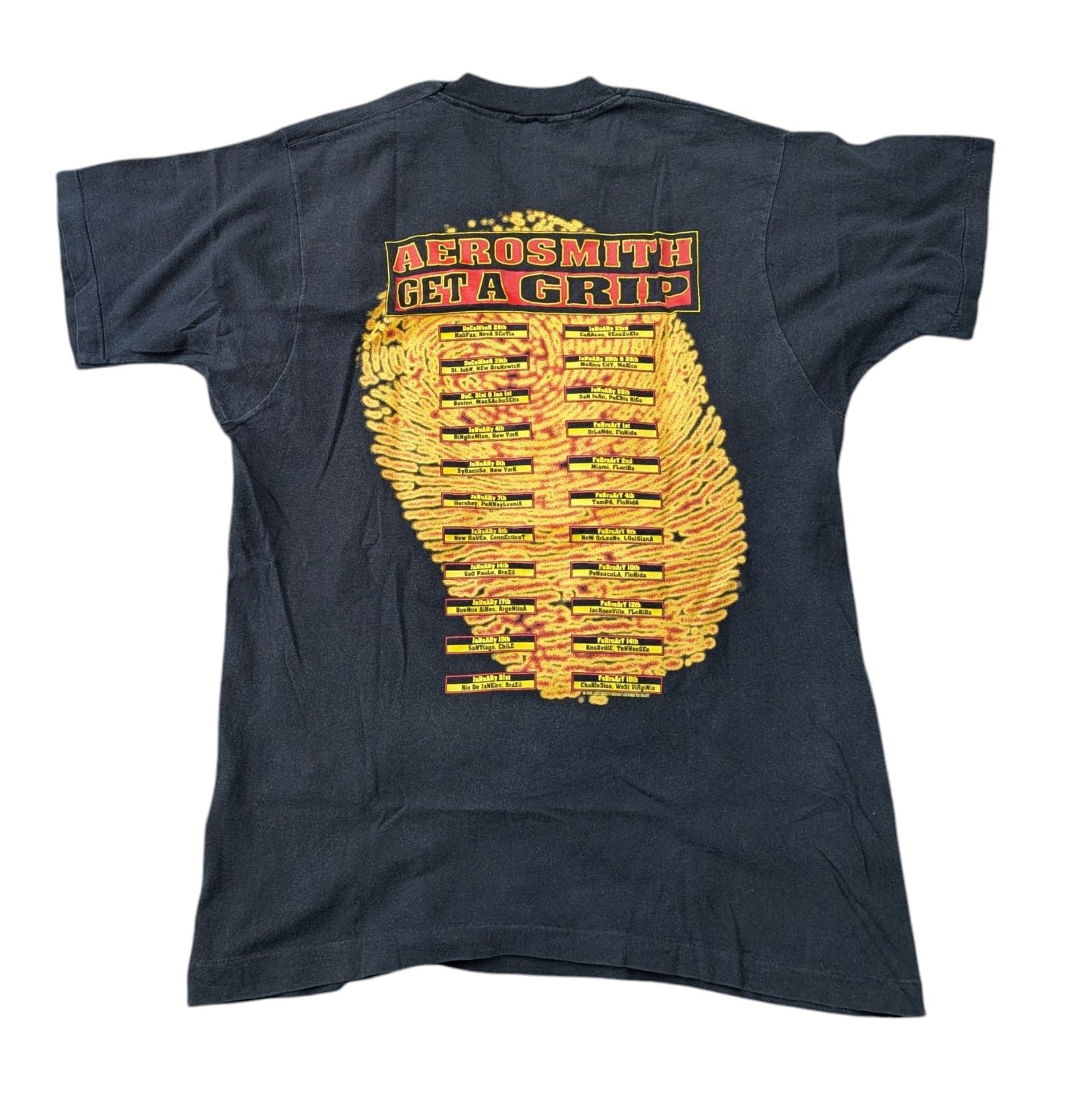 Aerosmith × Band Tees × Vintage VINTAGE AEROSMITH GET A GRIP TOUR TEE Size US L / EU 52-54 / 3 - 2 Thumbnail