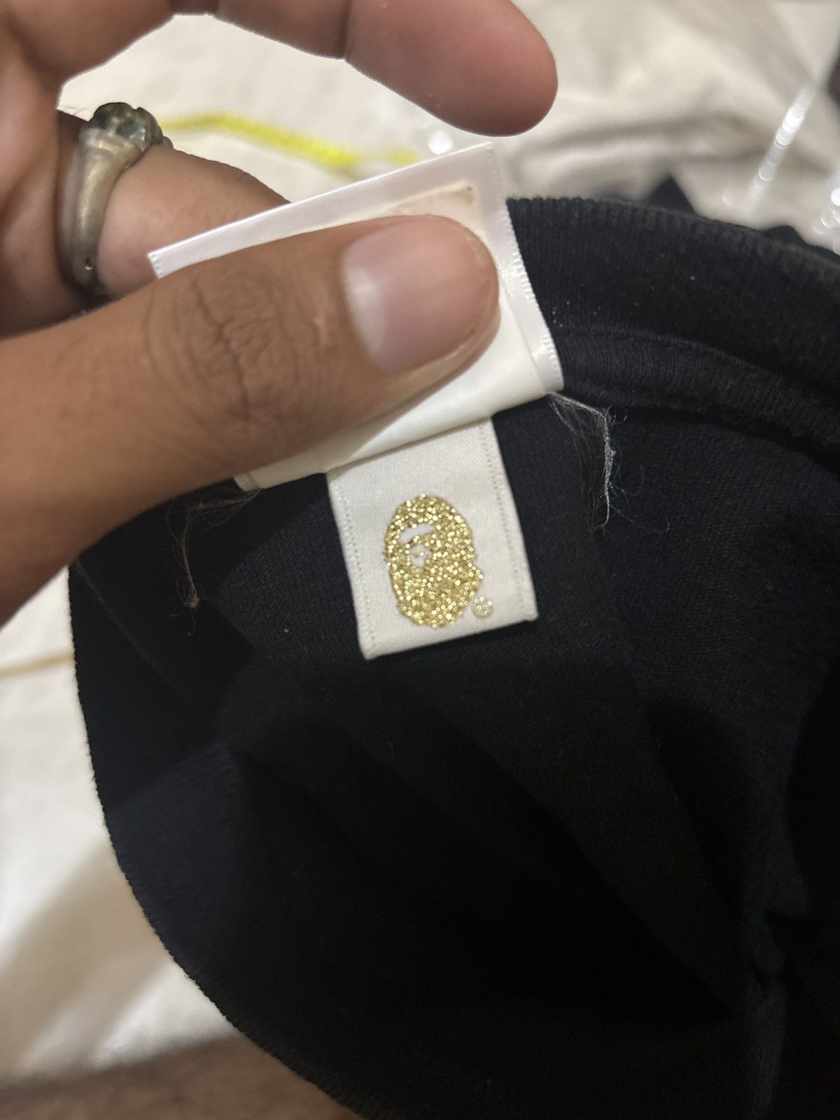 Bape BAPE REFLECTOR NOISE COLLEGE TEE Size US L / EU 52-54 / 3 - 4 Thumbnail