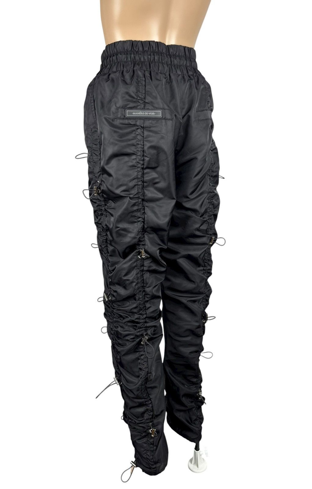 Maniere De Vior Maniere De Voir Bungee Ruched Pants Cargo Nylon size M Size 28" / US 6 / IT 42 - 6 Thumbnail