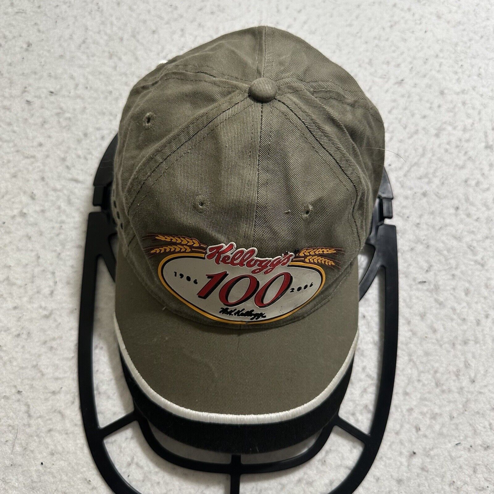 Other Kellogg's 100 Year Anniversary Tan Hat Baseball Cap 2006 Y2K Size ONE SIZE - 7 Thumbnail