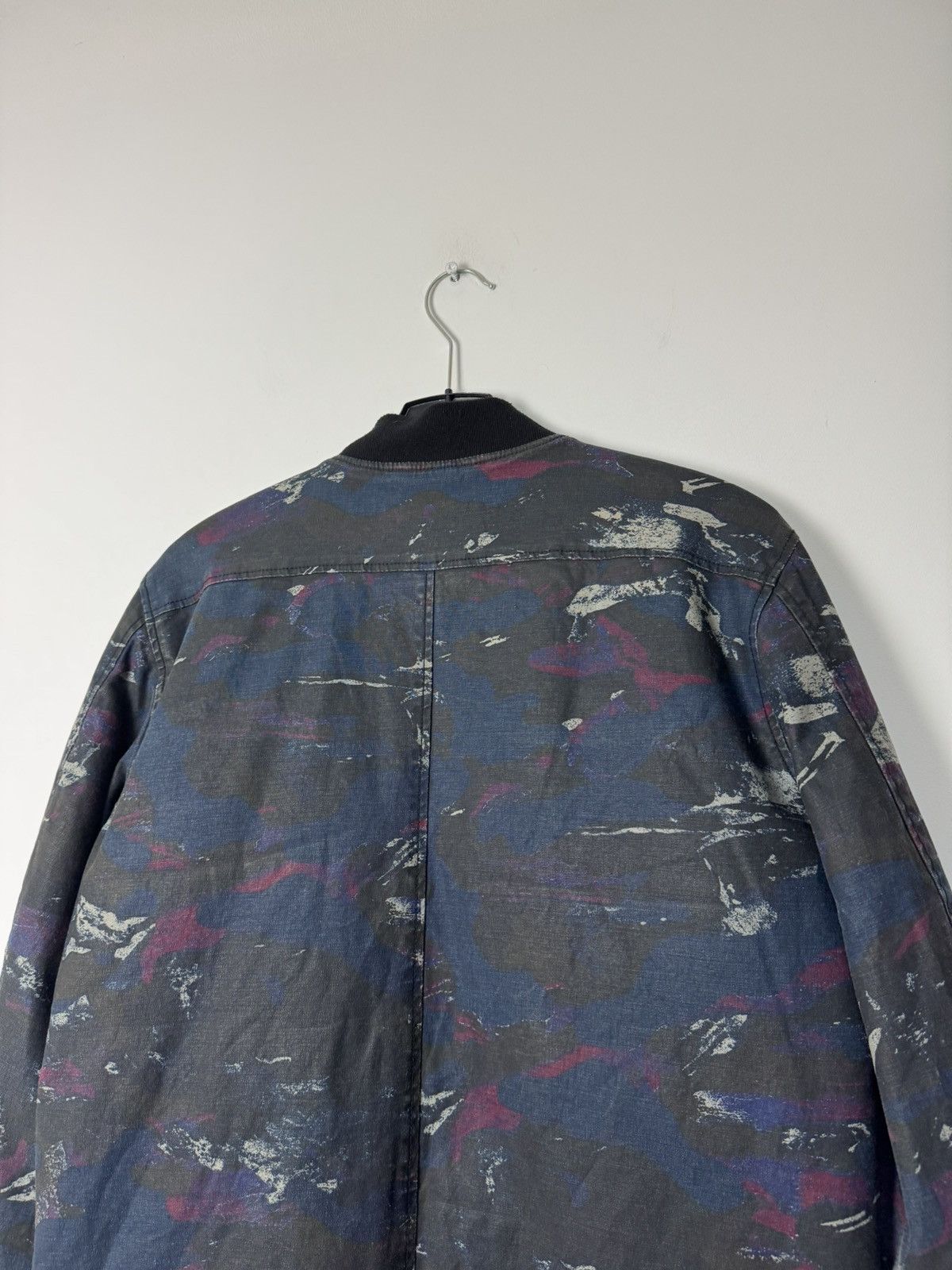 Diesel Rare Vintage Diesel Camo Bomber Jacket Avant-Garde Style Size US M / EU 48-50 / 2 - 8 Thumbnail