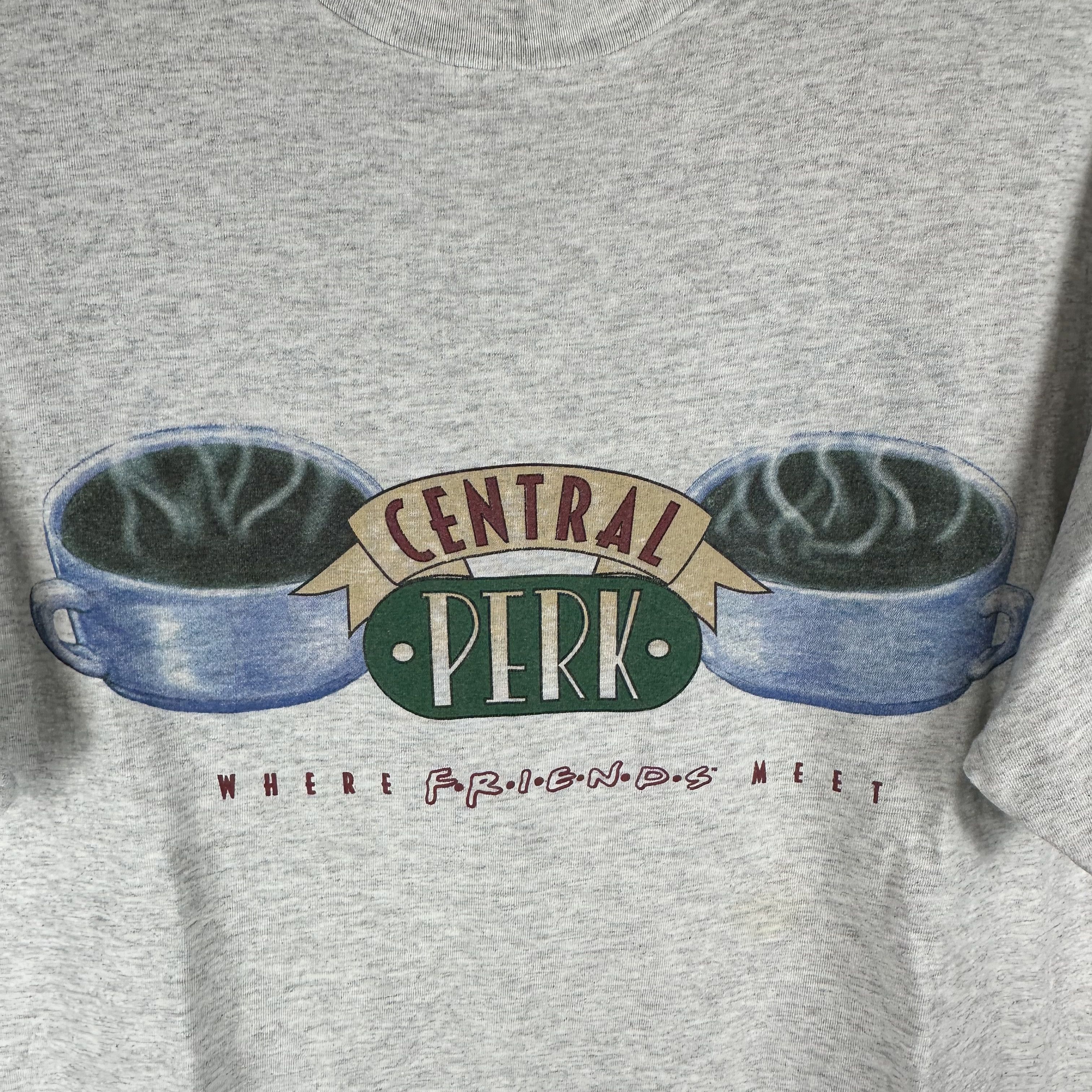 Vintage ​Vintage 90s Friends TV Show Central Perk Promo T-Shirt Size US XL / EU 56 / 4 - 2 Thumbnail