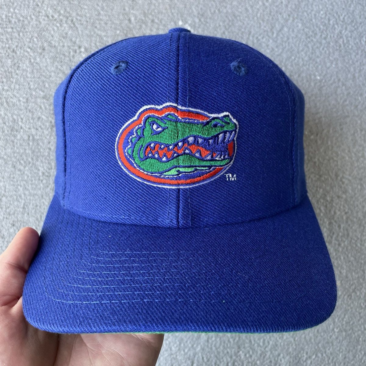 Casquette Snapback Vintage Florida Gators - Twins Enterprise INC, Bleu Et Orange - Occasion Bon état