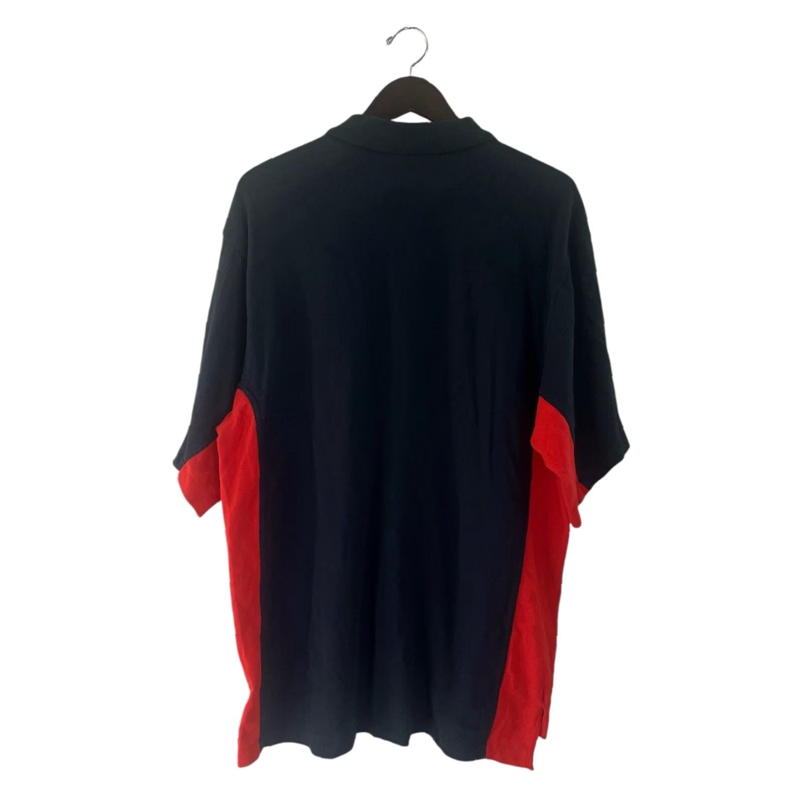 Nike VINTAGE Nike Golf Polo Shirt Mens L 90s GUC swoosh 18 BRED tiger woods Black Polo Mens L 90s Golf Nike Golf 90s Mens Han? Size US L / EU 52-54 / 3 - 6 Thumbnail