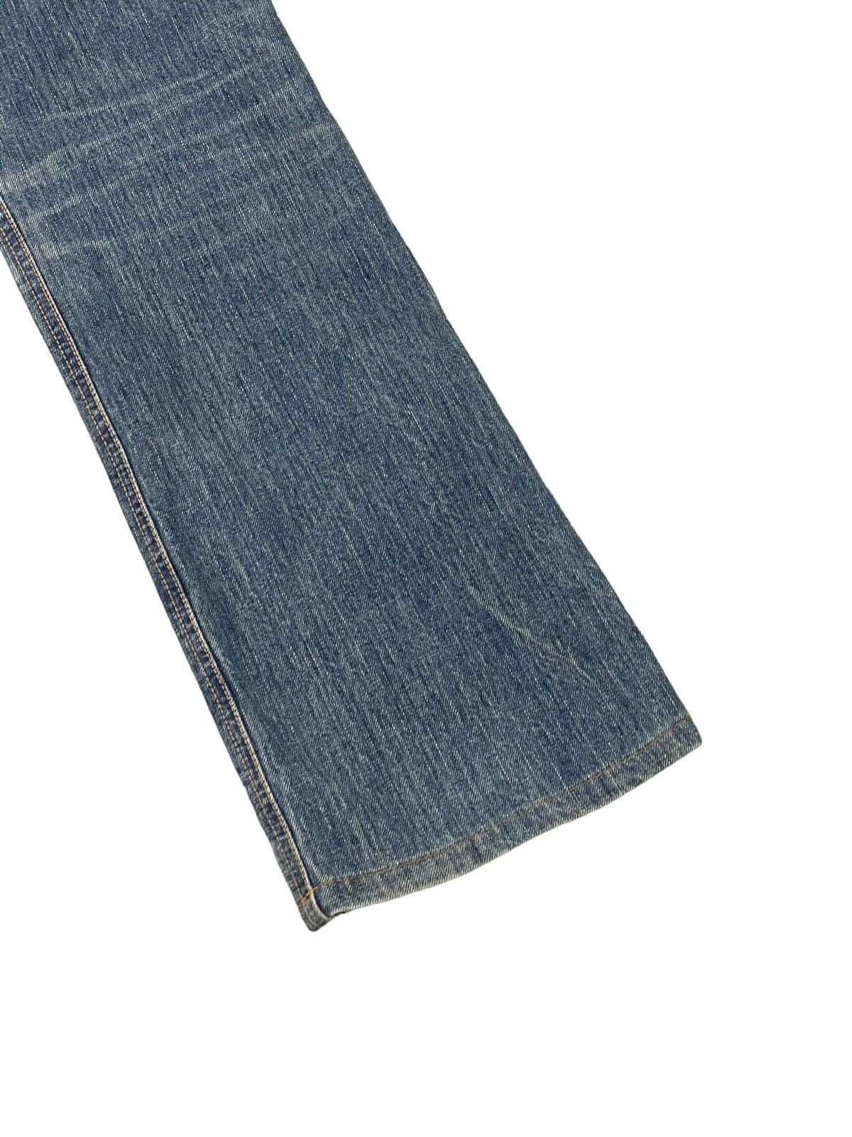 Edwin Flare Jeans Edwin Japan Faded Distres Low Rise Boot Cut 8🟦5 Size US 30 / EU 46 - 15 Thumbnail