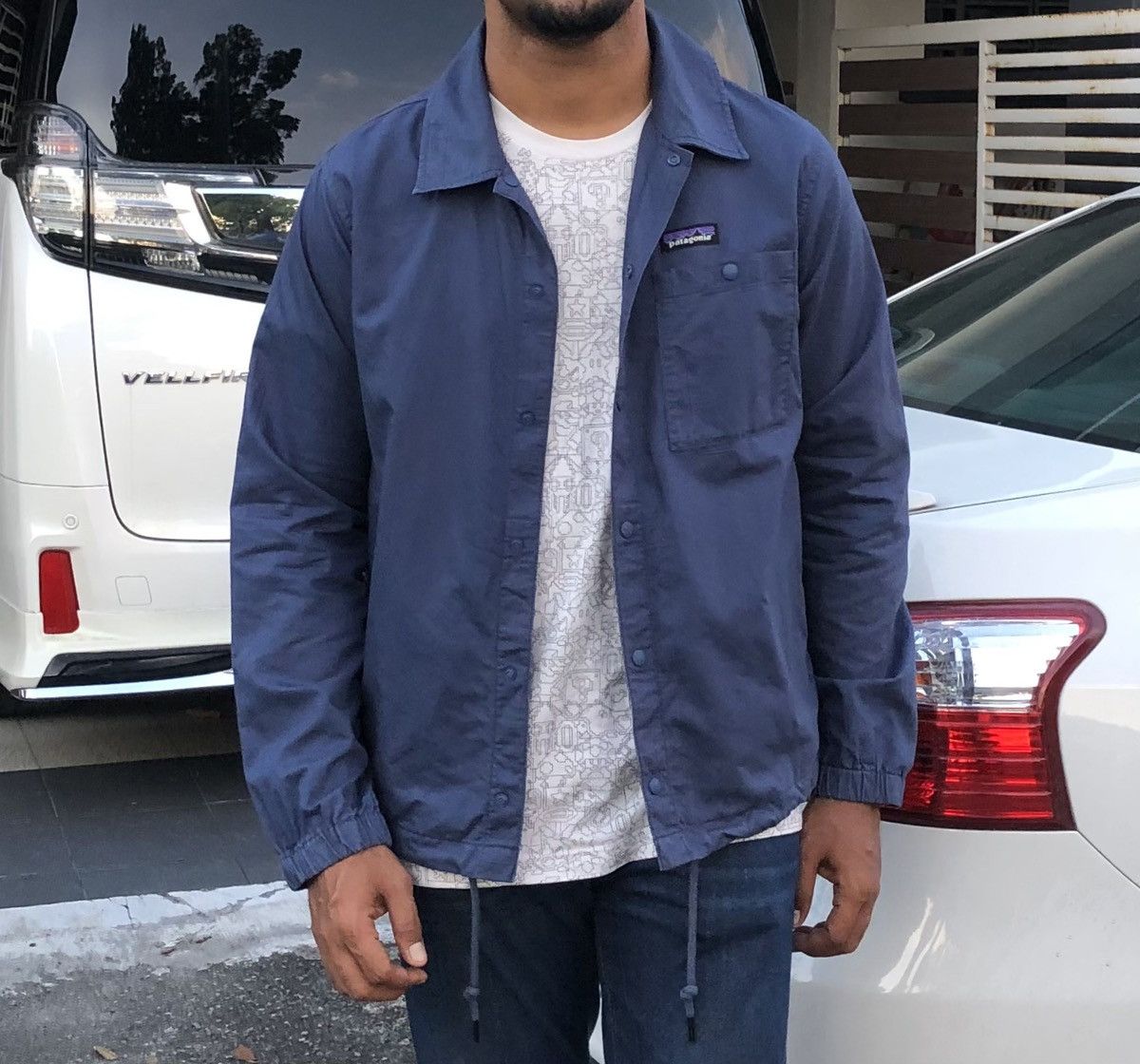 Patagonia PATAGONIA Lightweight All-wear Coach's Jacket In Stone Blue Size US XS / EU 42 / 0 - 7 Thumbnail
