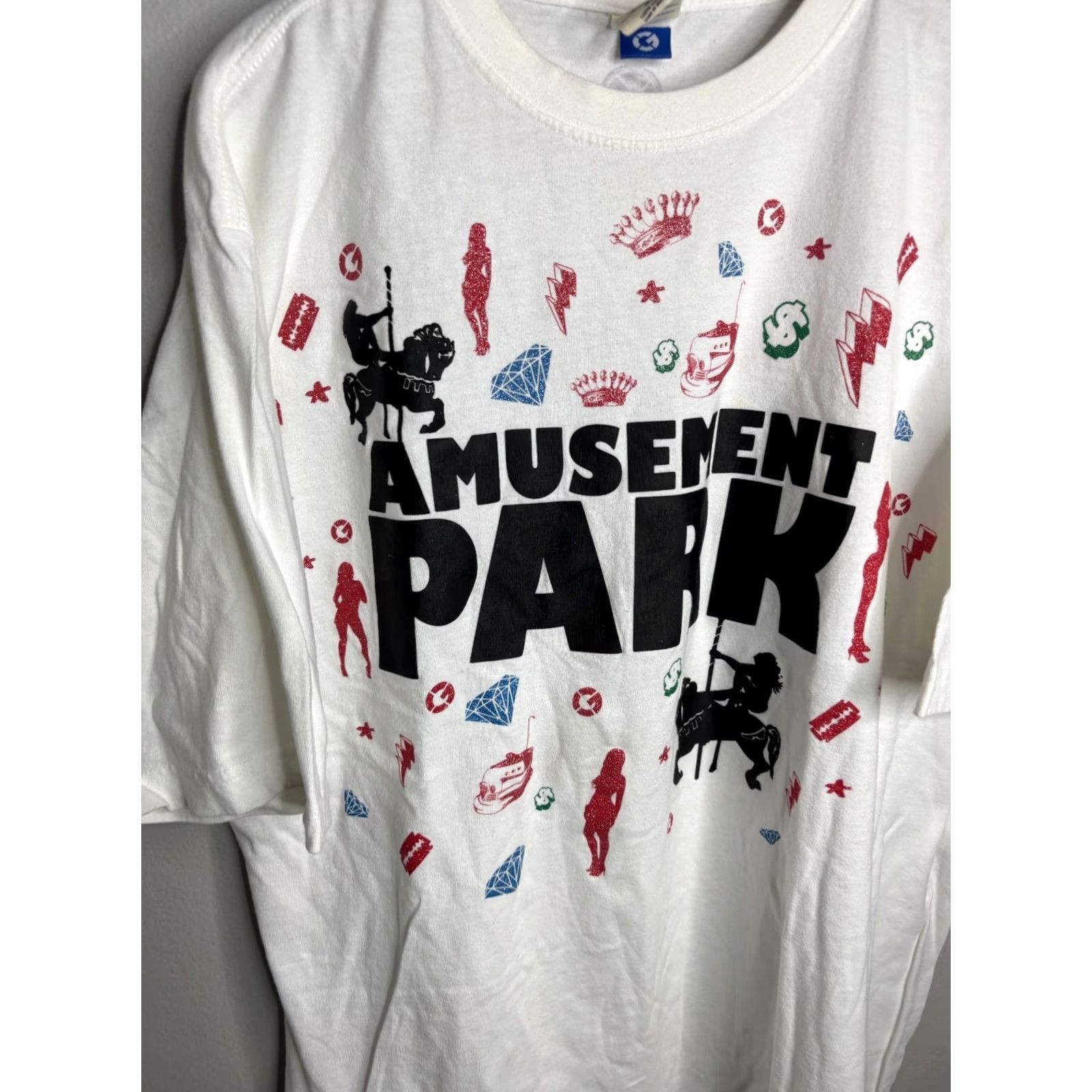 Vintage VINTAGE G-Unit T-Shirt XS? XL? White Crew Neck Skull Graphic Print 90s Grunge Men XL White Graphic Print T-Shirt G-Unit Vintage 2000s Size US XL / EU 56 / 4 - 2 Thumbnail