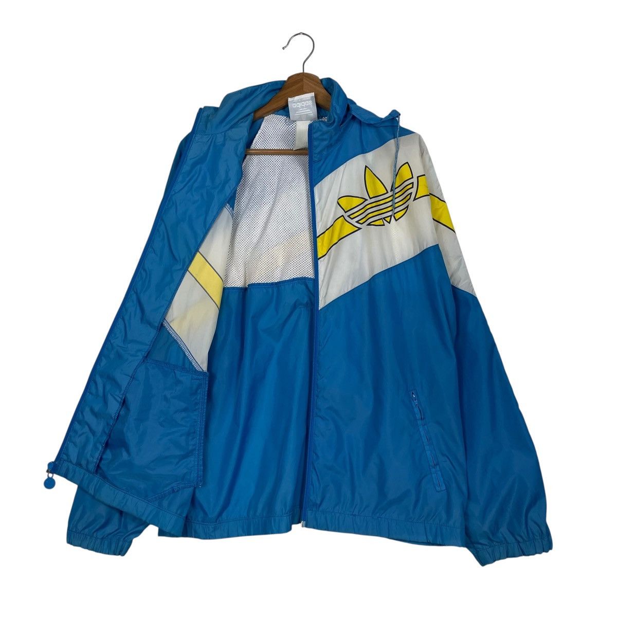 Adidas Adidas Big Logo Windbreaker Jacket Size US M / EU 48-50 / 2 - 10 Thumbnail