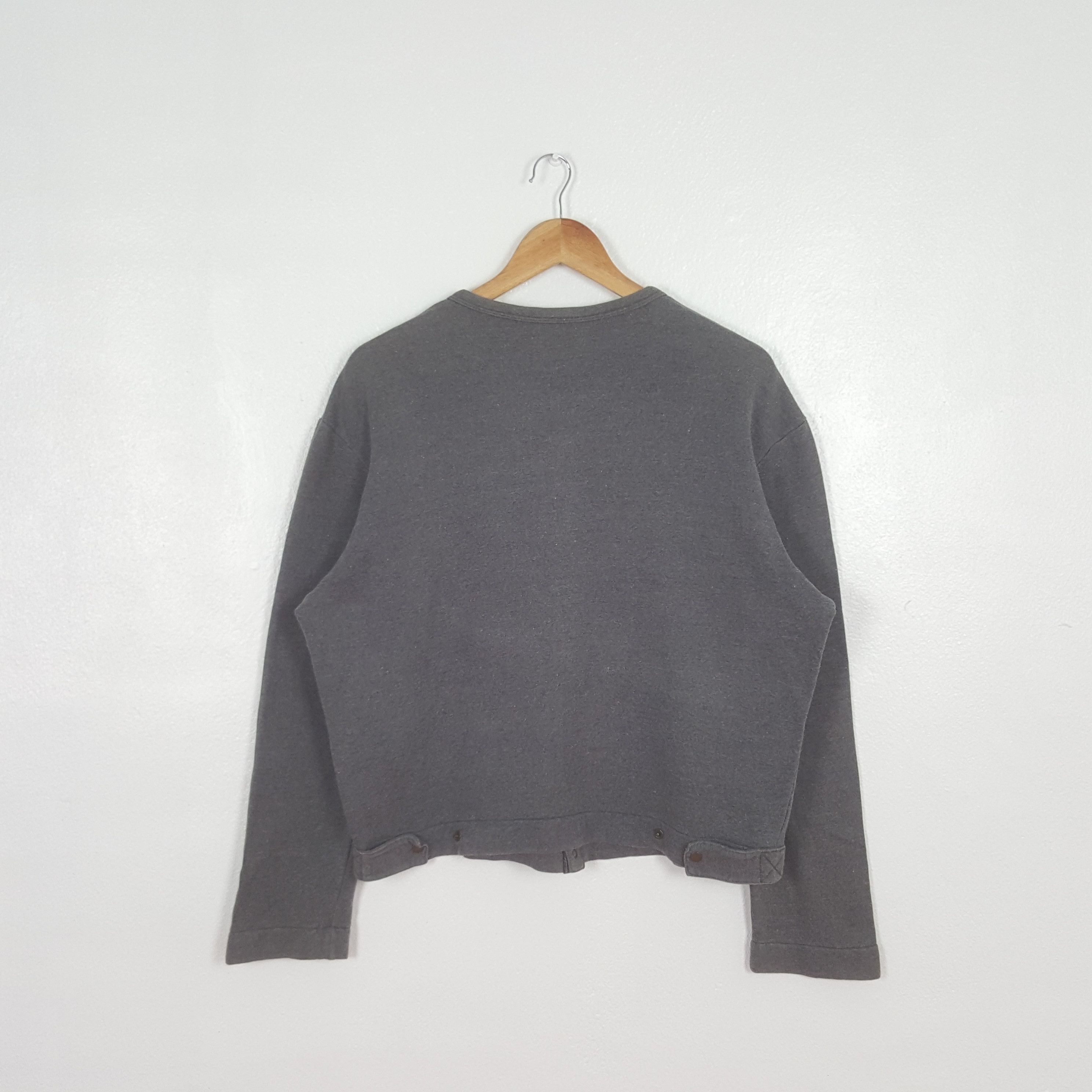 agnes b. Vintage Agnes b. Paris Crop Sweatshirt C304N3 Size L / US 10 / IT 46 - 3 Thumbnail
