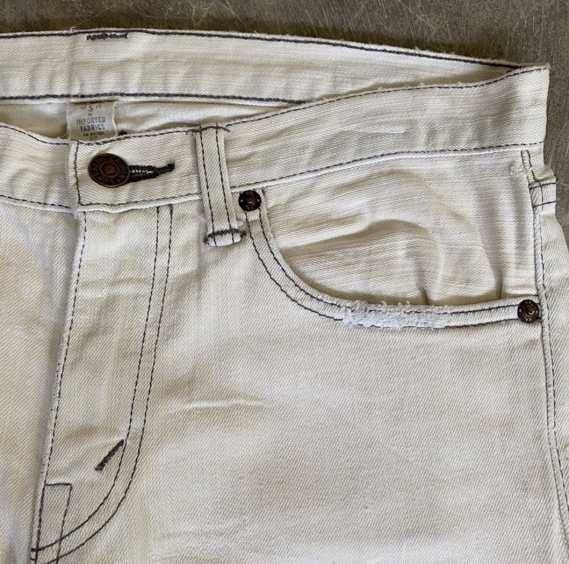 RRL Ralph Lauren Vintage Double RRL Ralph Lauren Stretch Skiny Fit Denim Size US 29 - 7 Thumbnail