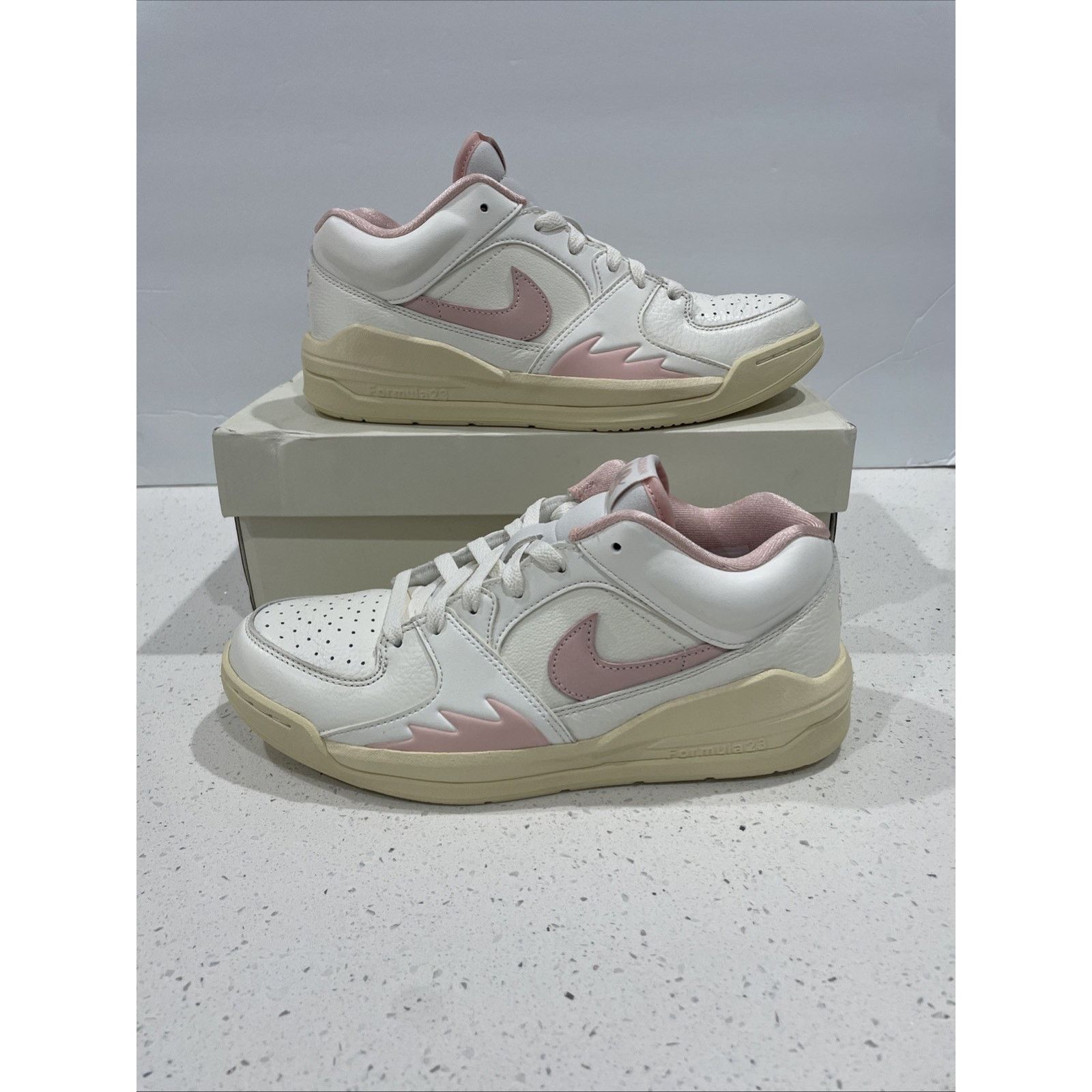 Nike Nike Women's Air Jordan Stadium 90 Shoe Legend Pink Sail NEW Size US 9 / IT 39 - 2 Thumbnail