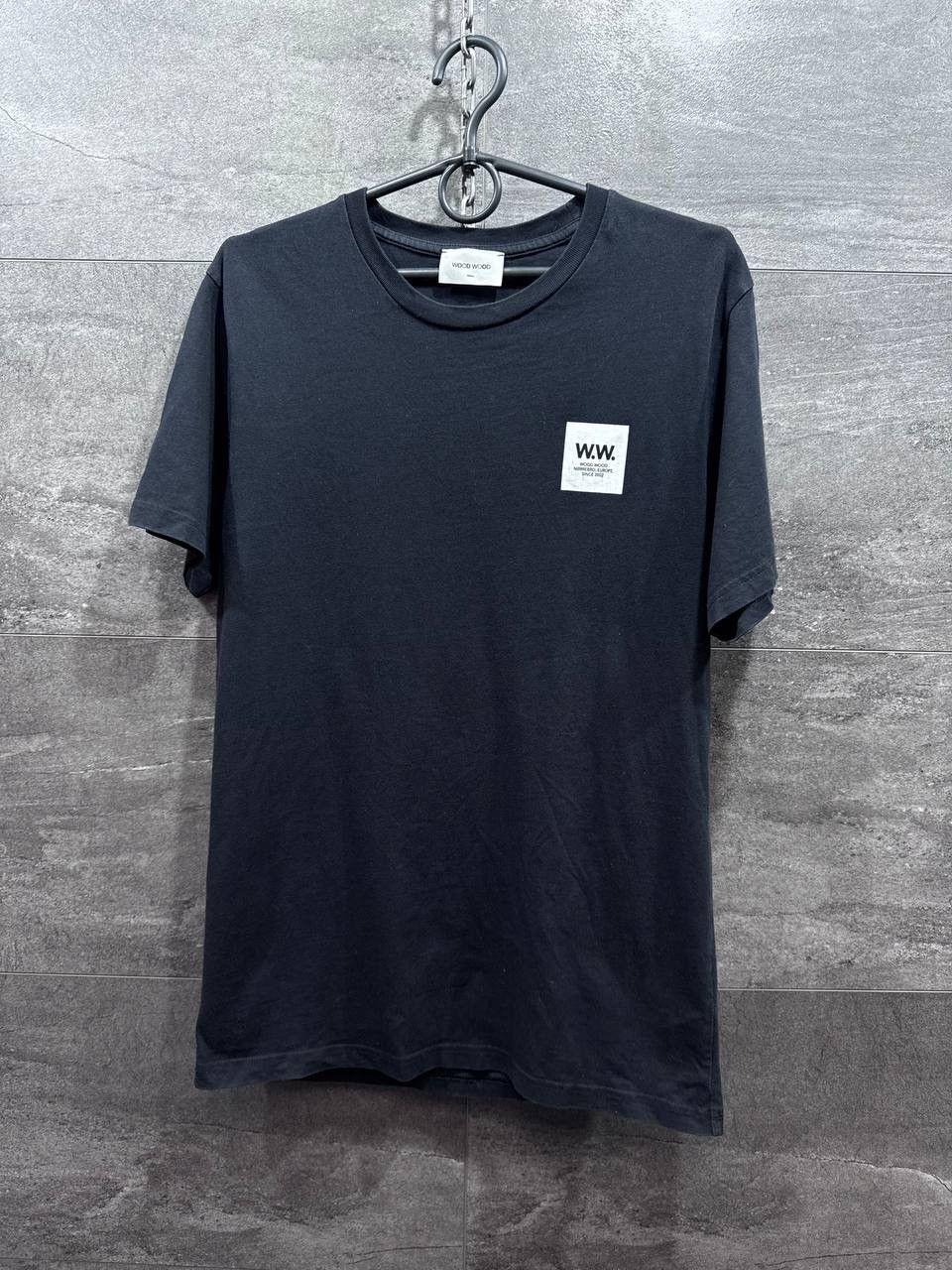 Wood Wood Wood Wood Cotton Short Sleeve T-Shirts Men’s Size S Size US S / EU 44-46 / 1 - 1 Thumbnail