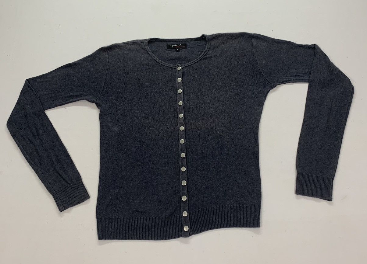 agnes b. Agnes B. Knitt snap button cardigan Size M / US 6-8 / IT 42-44 - 5 Thumbnail