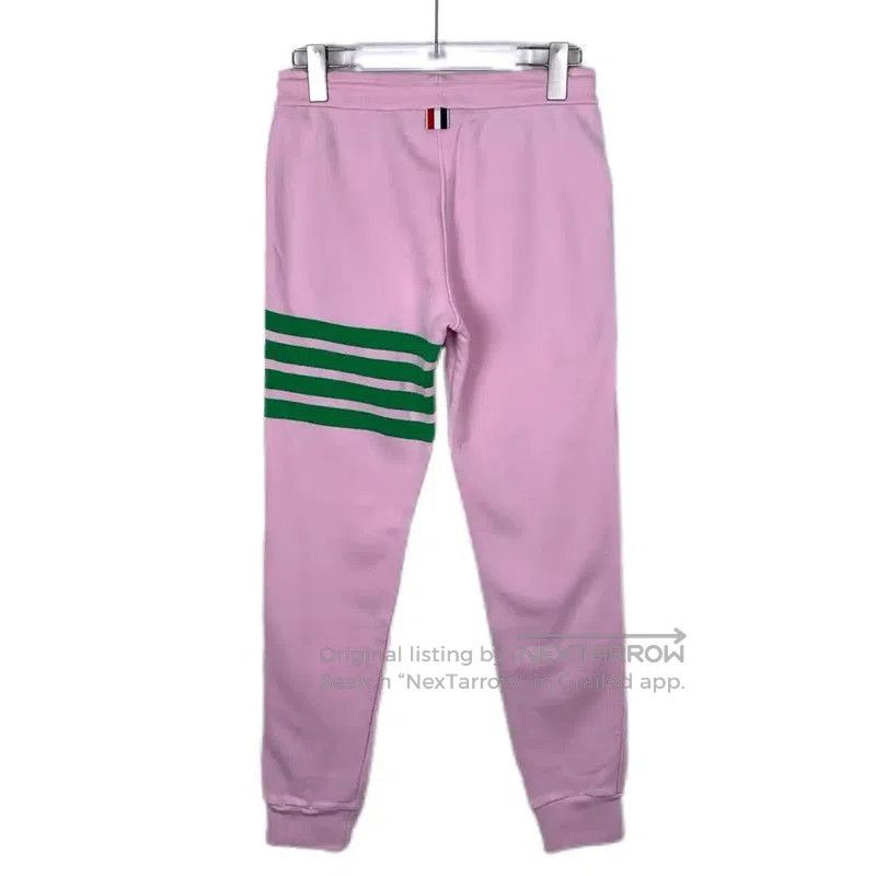 Thom Browne Thom Browne Pink Cotton Casual Pants . Size 22" - 2 Thumbnail