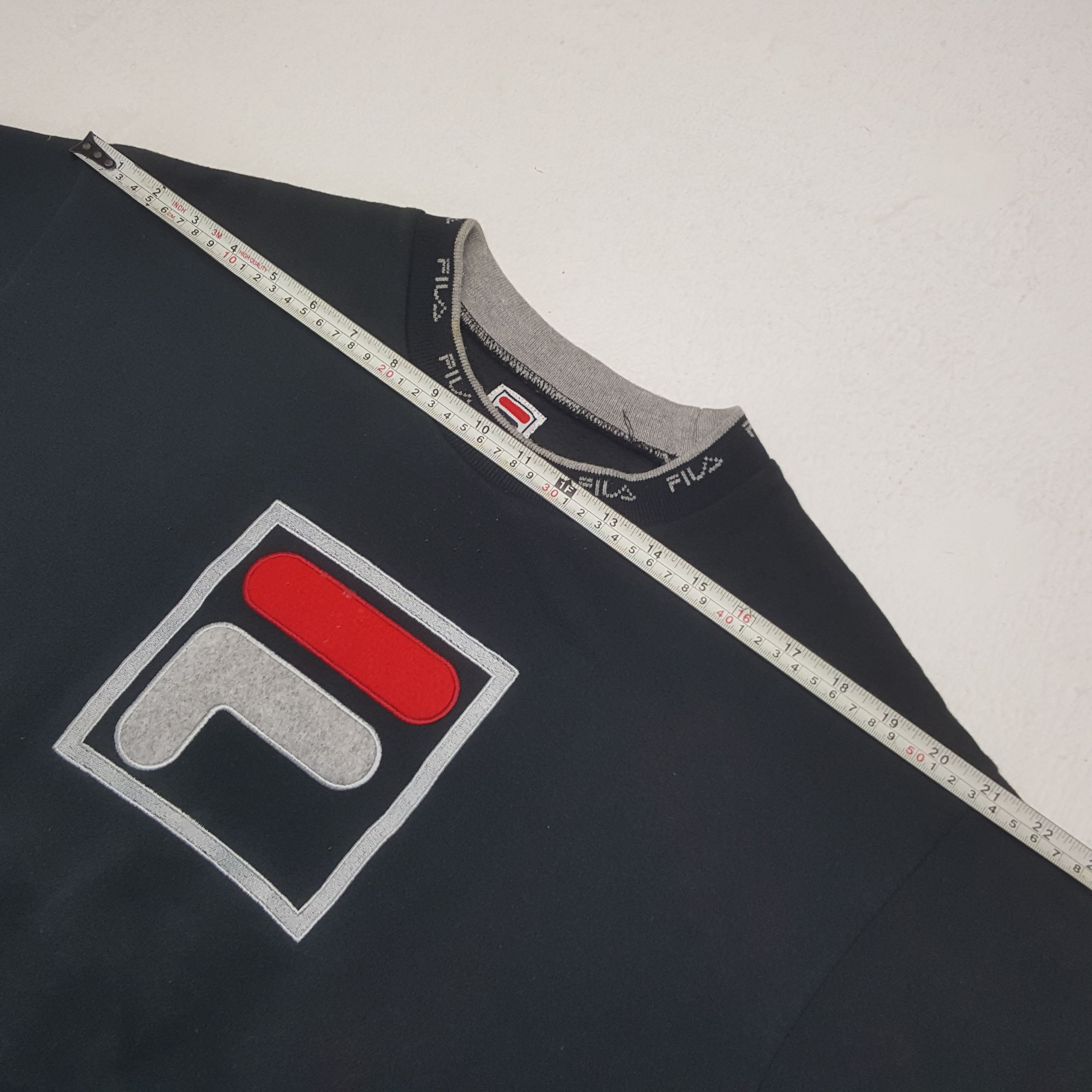 Fila Vintage Fila Italian Brand Big Logo Sweatshirt C291N14 Size US M / EU 48-50 / 2 - 5 Thumbnail
