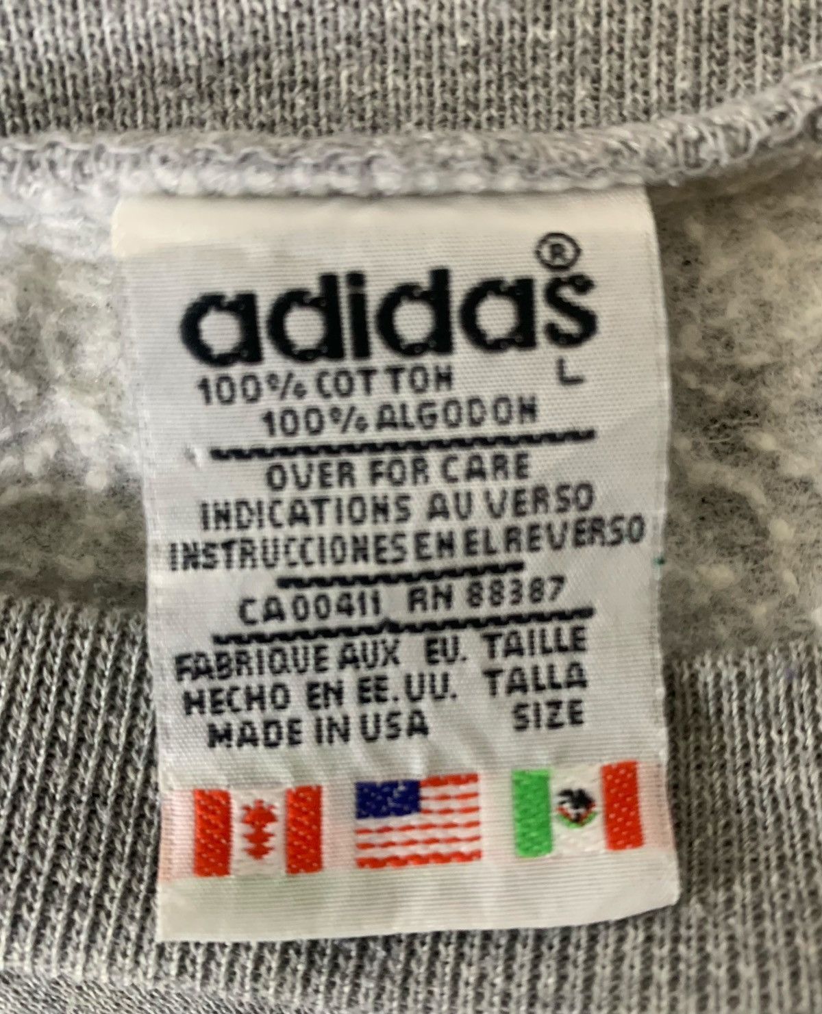 Adidas × Vintage Vintage Adidas equipment sportswear activewear sweatshirts Size US M / EU 48-50 / 2 - 8 Thumbnail