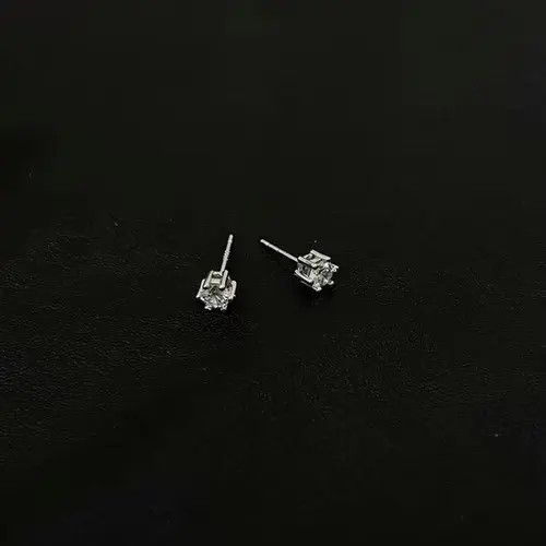Vintage 💯925 silver vintage earrings Size ONE SIZE - 3 Thumbnail