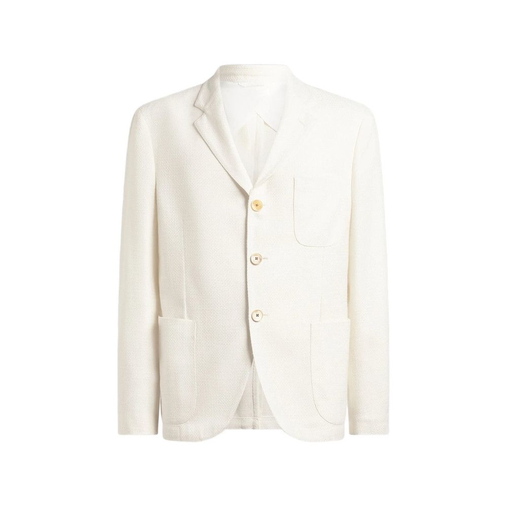 Etro Etro WHITE Jackets - Blazers Size US XL / EU 56 / 4 - 1 Thumbnail