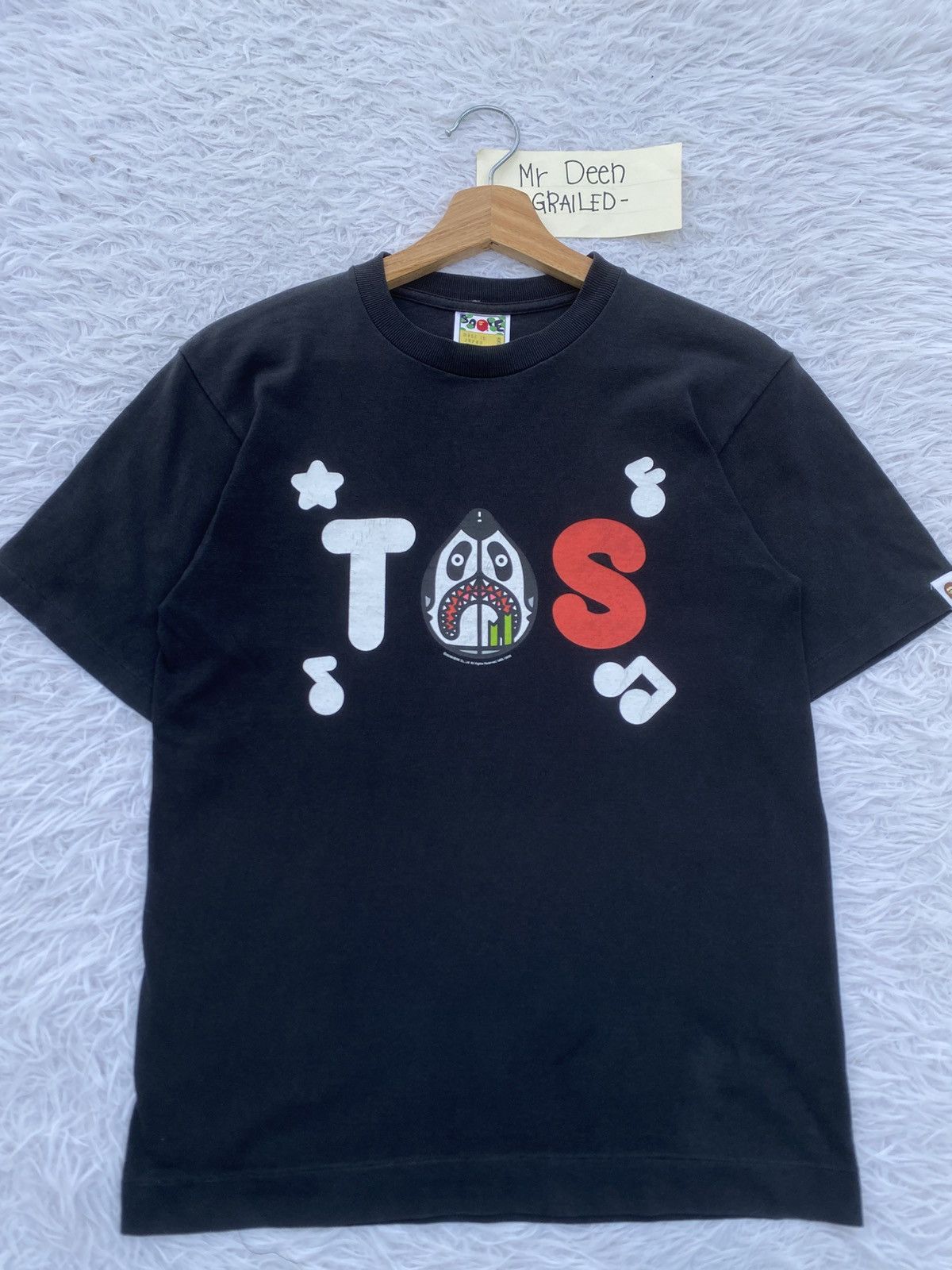 Rare Bape Panda Shark Teriyaki Source 2009 Tshirt