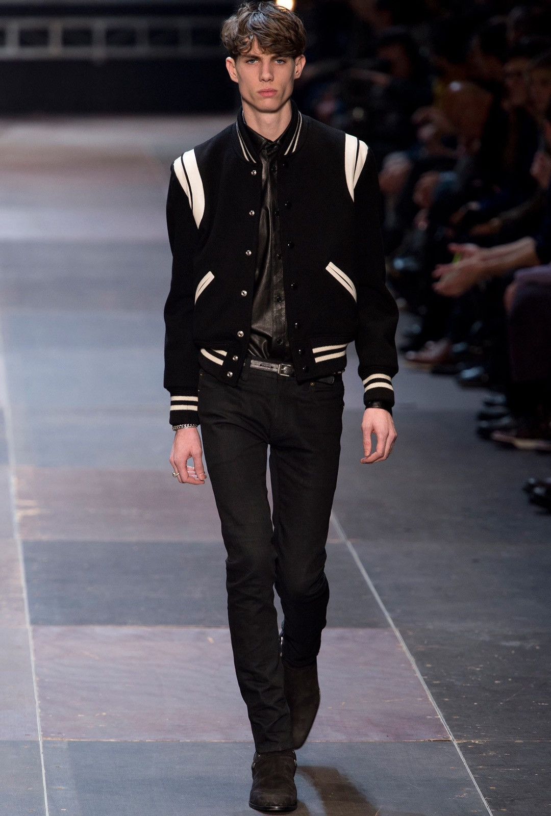 Saint Laurent Paris *2013* Saint Laurent Paris Teddy Jacket Sz. 52 Size US L / EU 52-54 / 3 - 1 Thumbnail