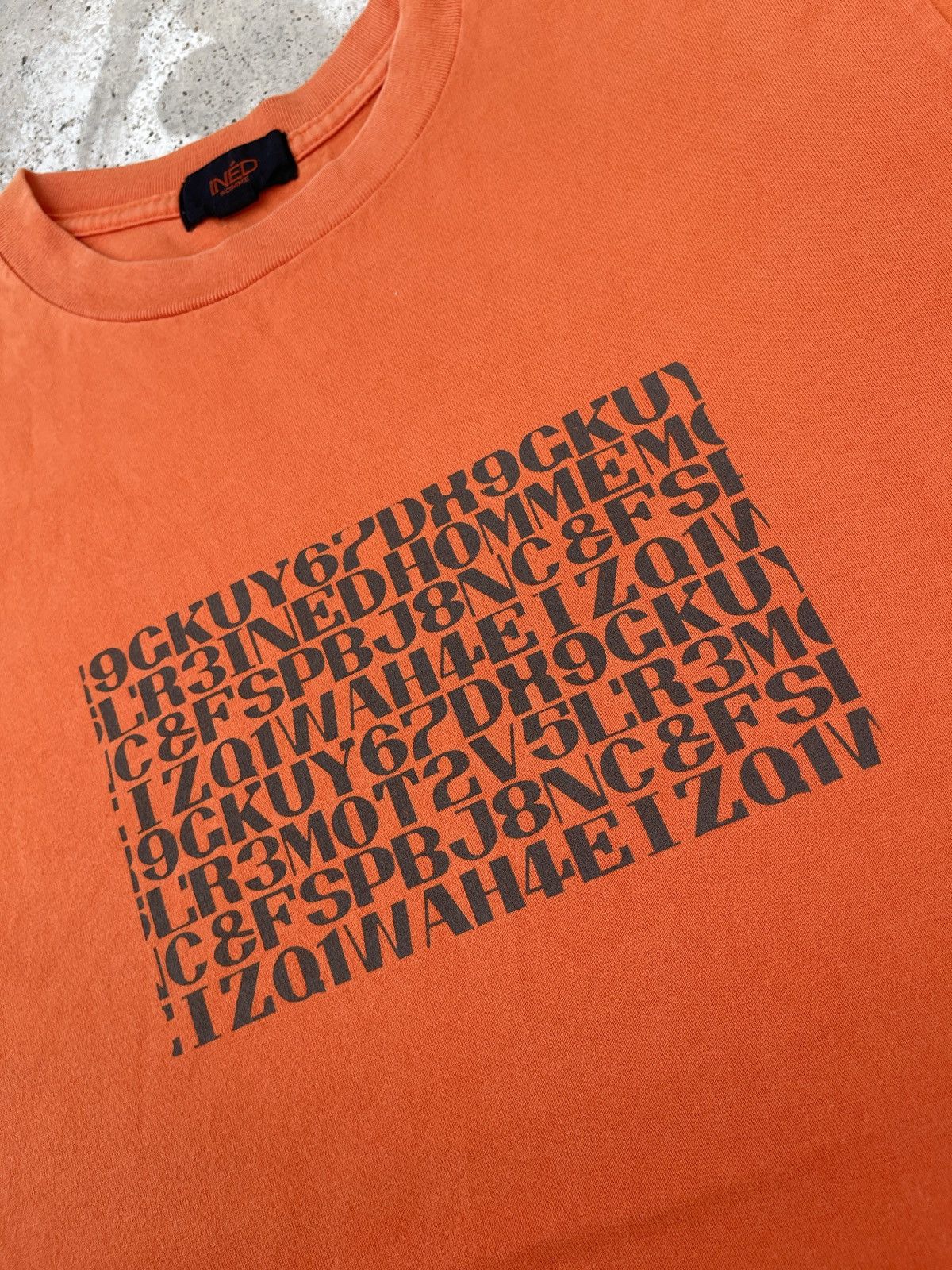 Japanese Brand × Yohji Yamamoto Ined Homme Yohji Yamamoto Tee Shirt Size US S / EU 44-46 / 1 - 6 Thumbnail