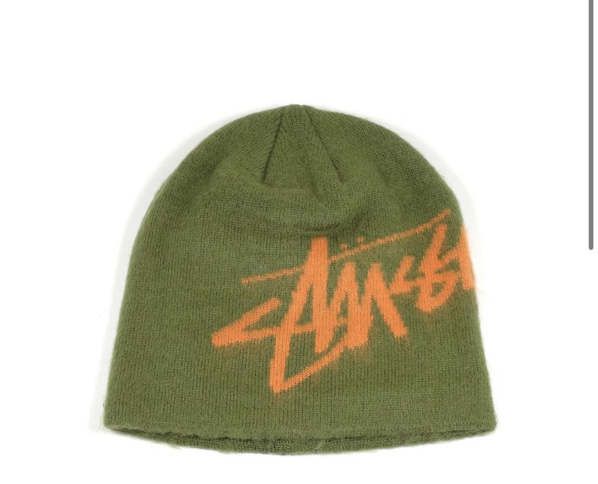 Vintage Stussy Brushed Out Stock Skullcap | Grailed