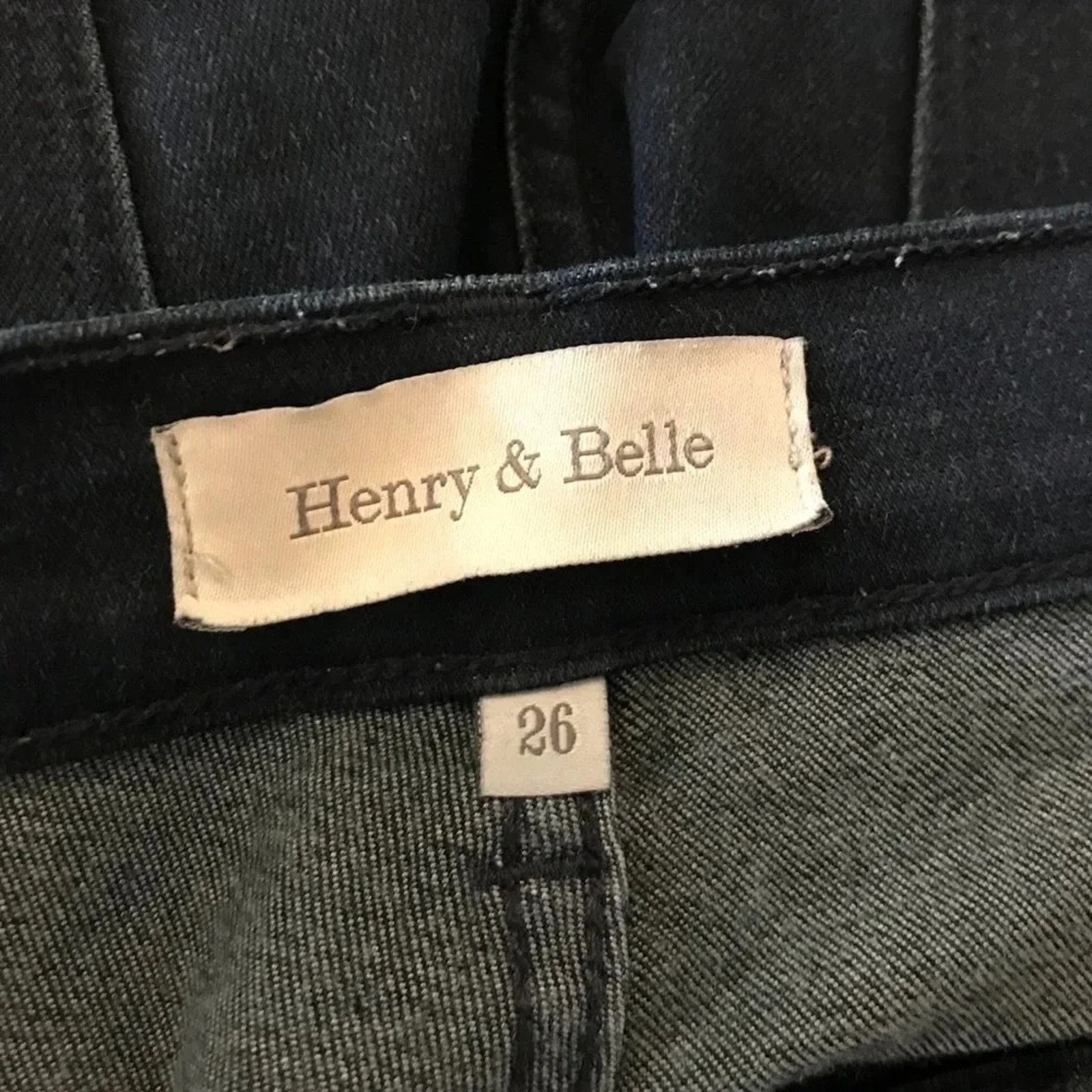 Other Henry & Belle Super Skinny Dark Wash Denim Jeans Size 26" / US 2 / IT 38 - 4 Thumbnail