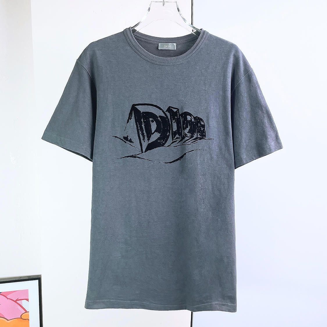Dior Dior Logo Printed T-Shirt Size S Size US S / EU 44-46 / 1 - 1 Thumbnail