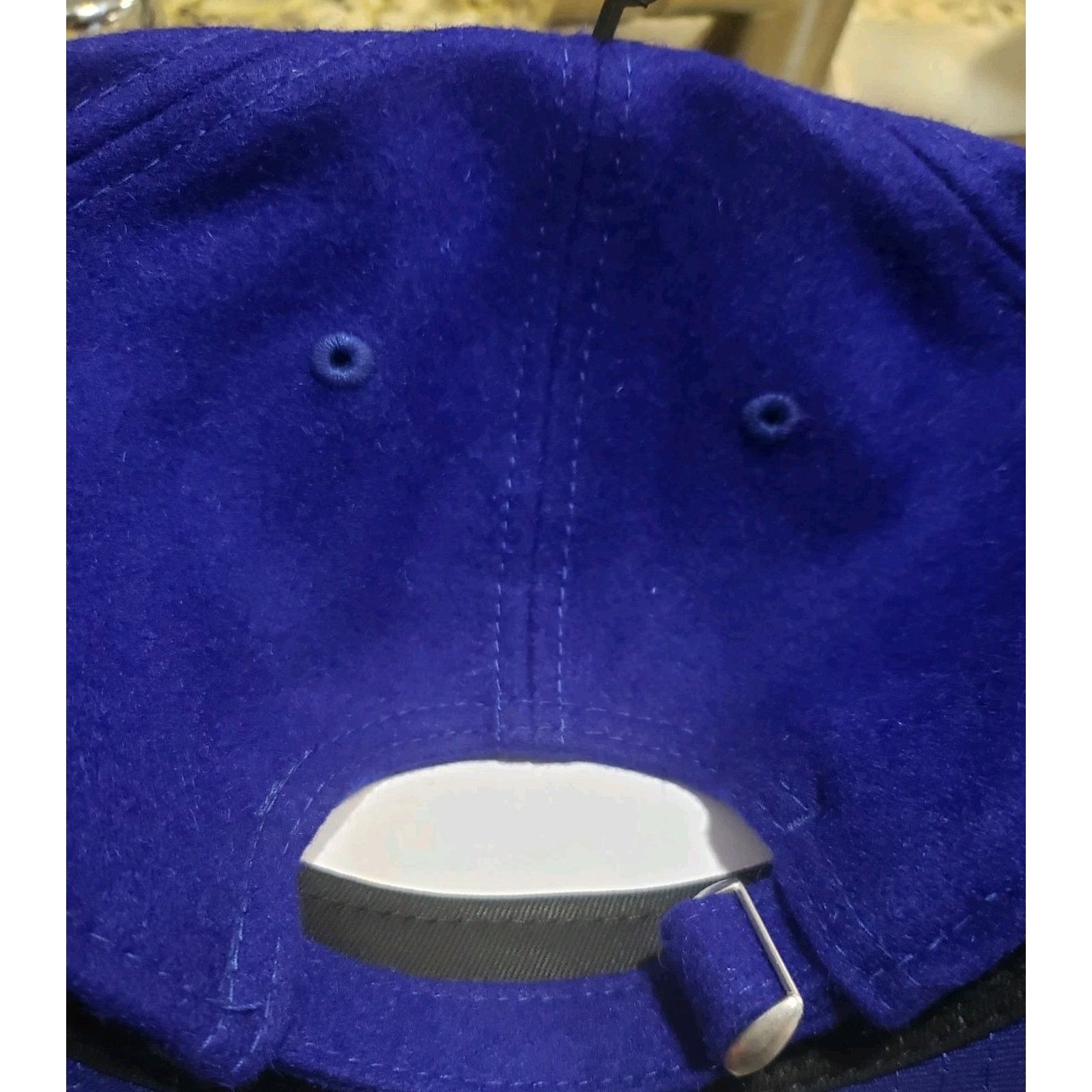 New Era Texas Rangers Hat Cap Strapback Purple 920 Wool New Era Size ONE SIZE - 3 Thumbnail