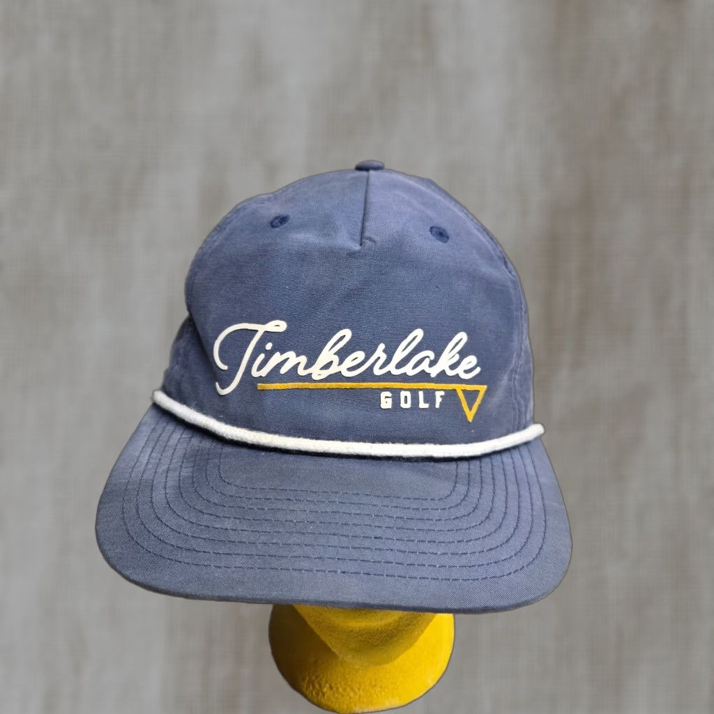 Vintage Vintage Timberlake Golf Cap Baseball Hat Unisex Adults Adjustable Cotton Blue 90s Outdoors Sports Size ONE SIZE - 1 Thumbnail