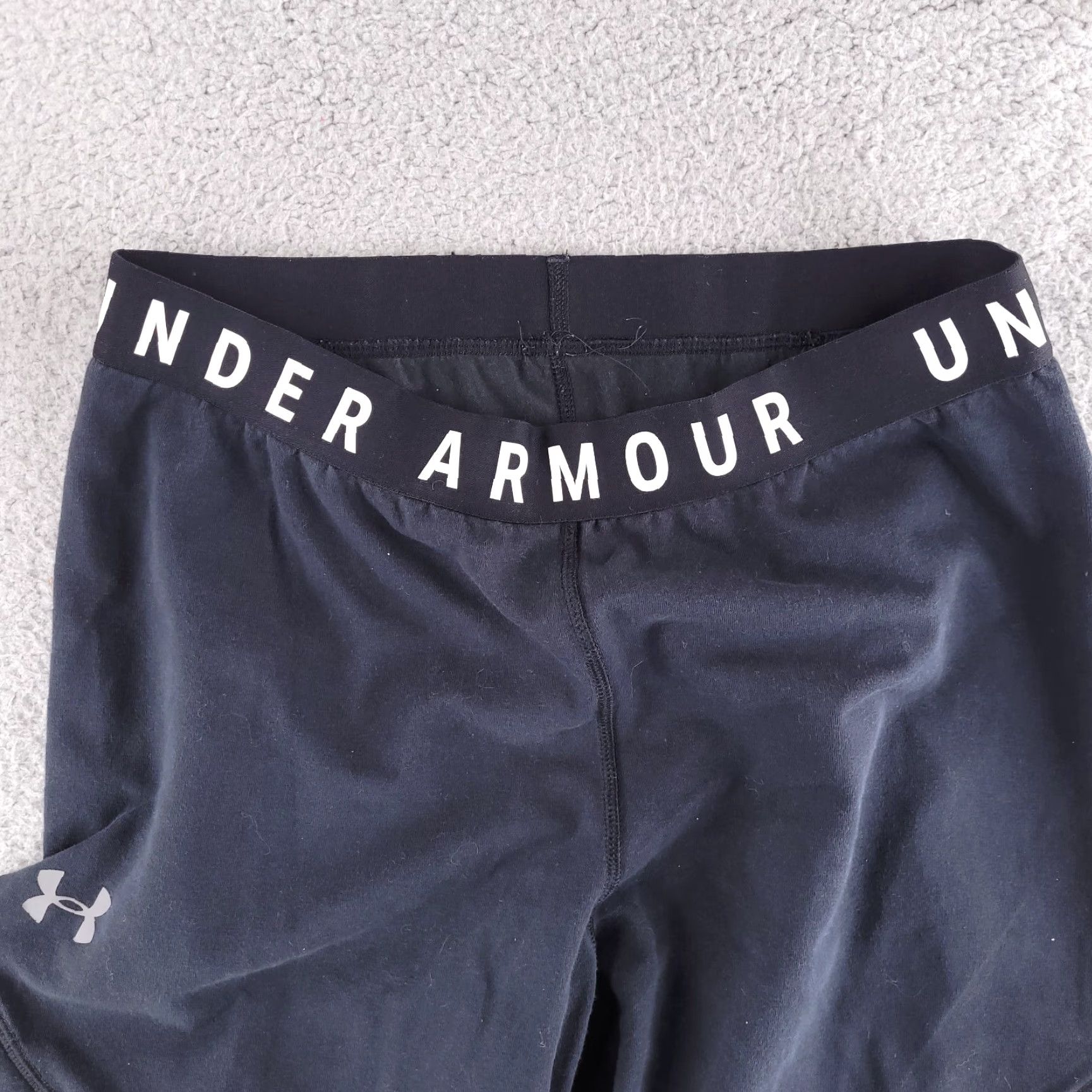 Under Armour Under Armour Compression Pants Leggings Mens Small Black 27" Inseam Size US 29 - 4 Thumbnail