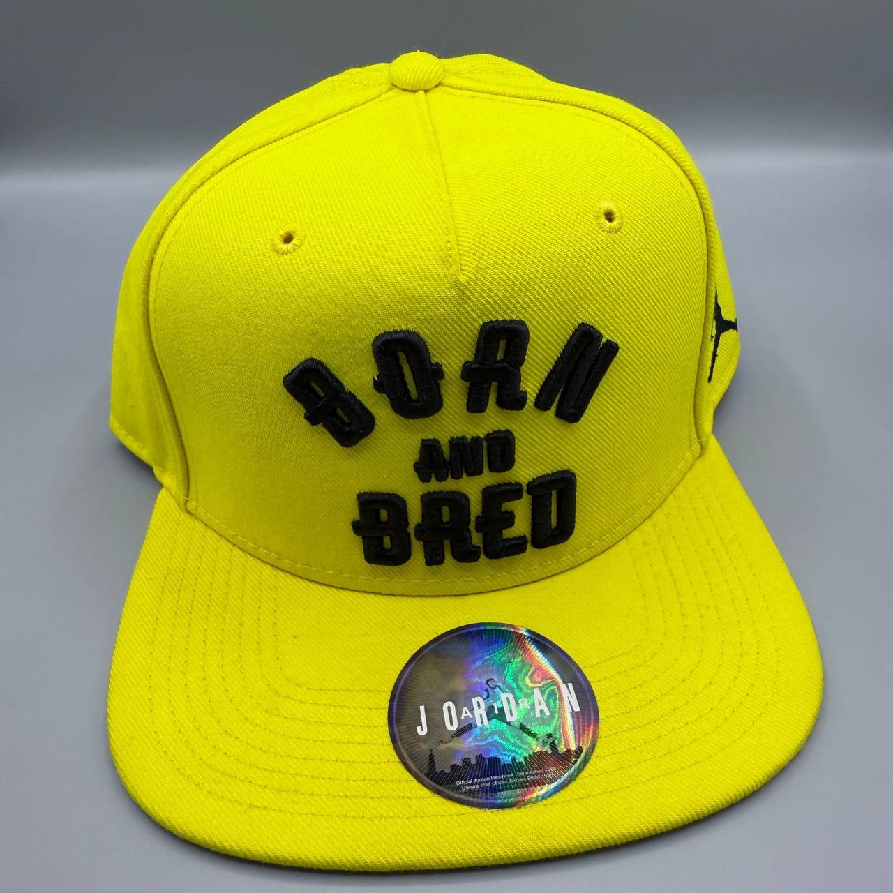 Jordan Brand Air Jordan Hat Men Born and Bred Jumpman Snap Back Cap Size ONE SIZE - 3 Thumbnail
