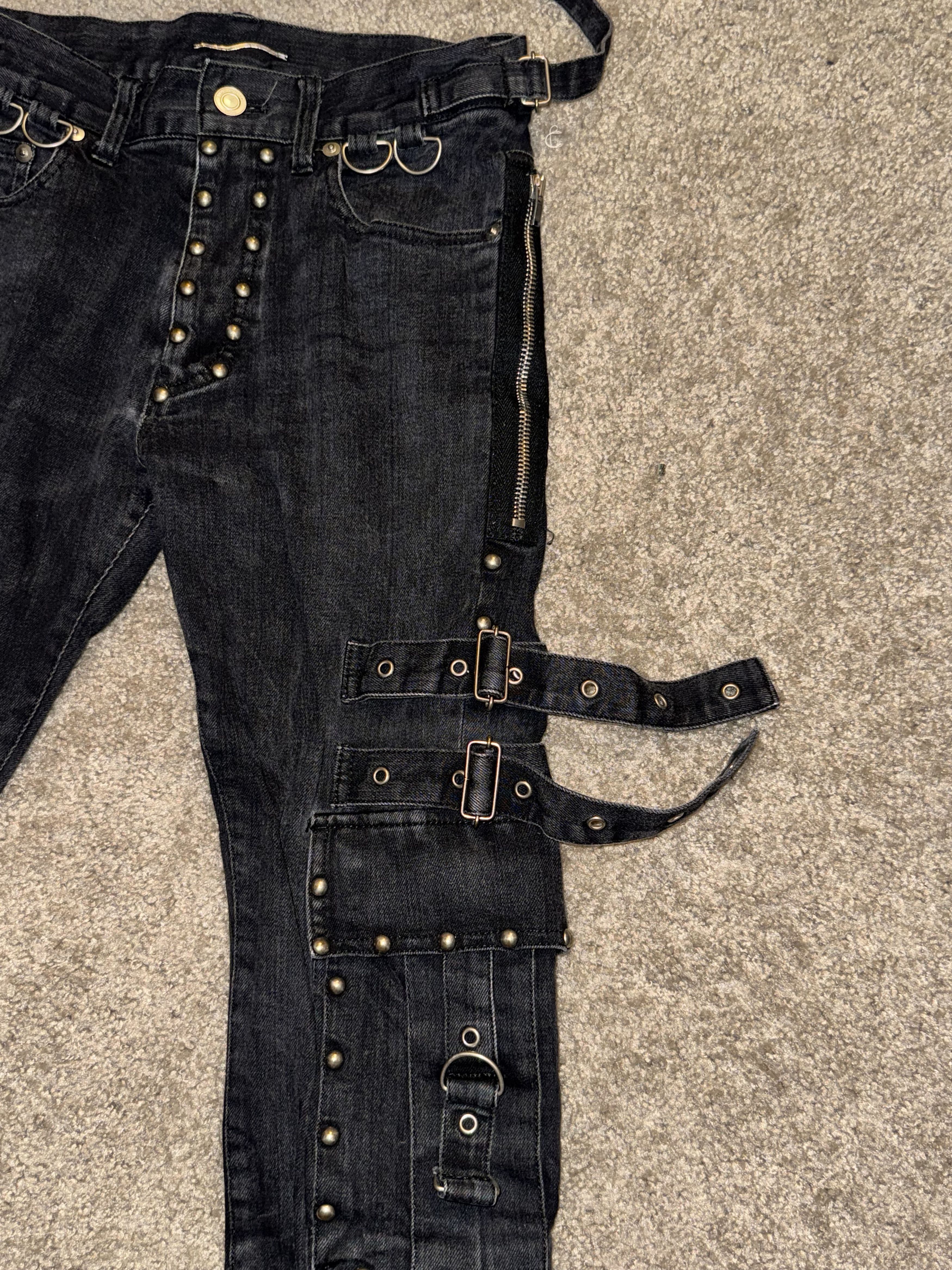 Saint Laurent Paris Saint Laurent Paris Vintage – Rare YSL Era Size US 26 / EU 42 - 4 Thumbnail
