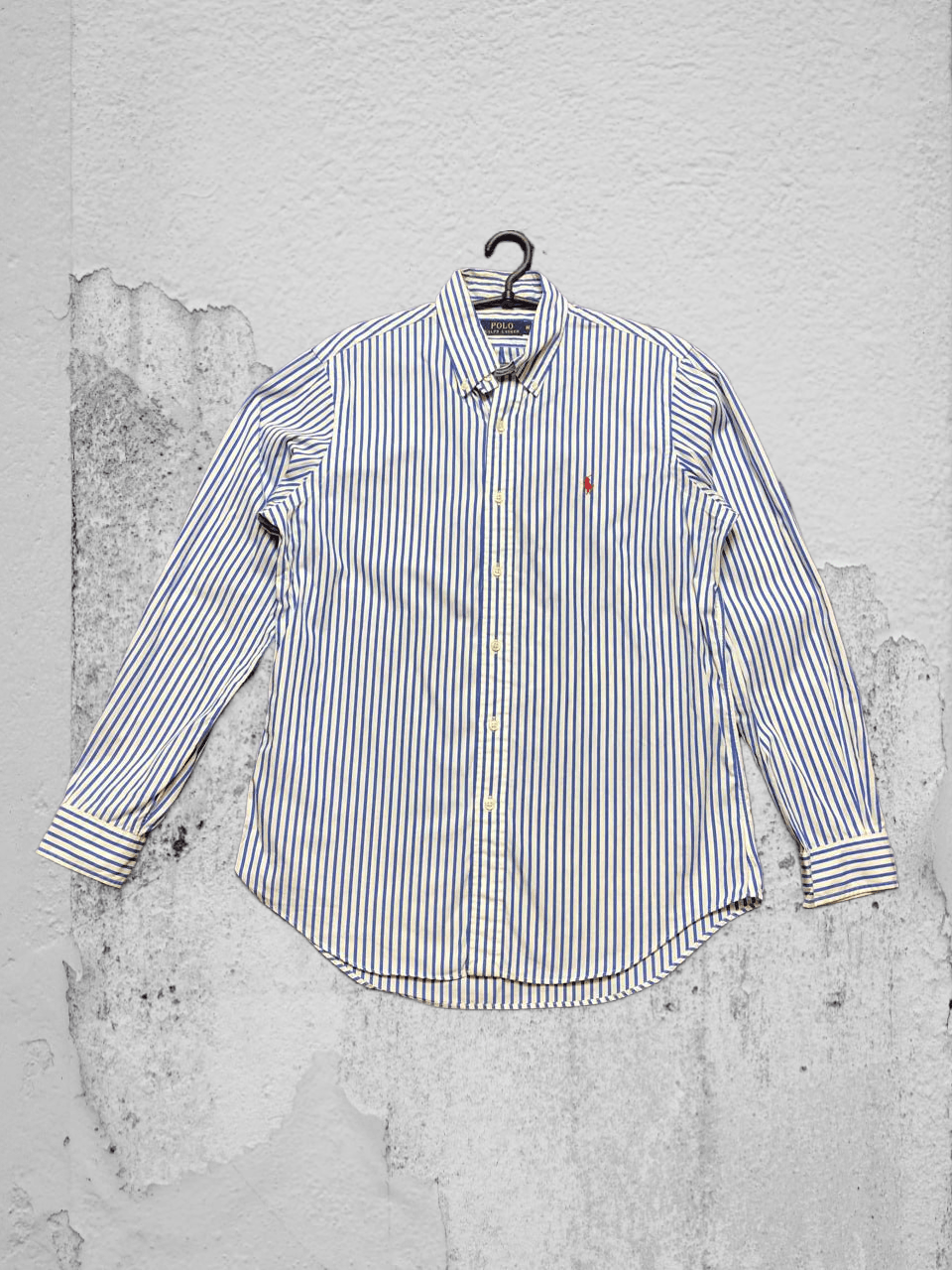Polo Ralph Lauren Vintage Shirt striped Polo Ralph Lauren Y2K print size M Size US M / EU 48-50 / 2 - 1 Thumbnail