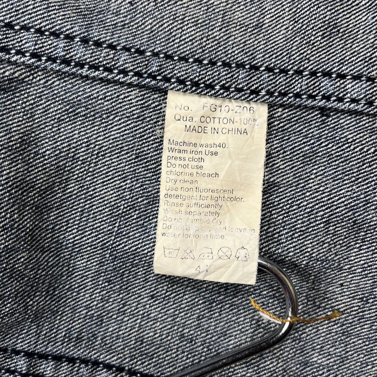 GOSTAR DE FUGA × If Six Was Nine × Le Grande Bleu (L.G.B.) Fuga washed distressed denim jacket Size US XS / EU 42 / 0 - 9 Thumbnail