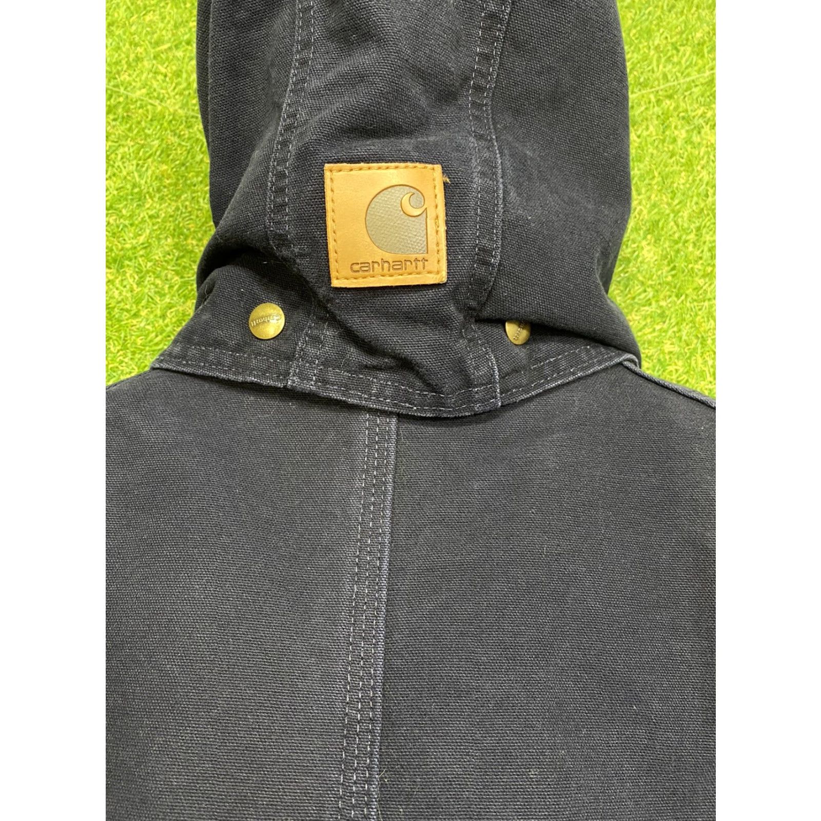 Carhartt VINTAGE Carhartt Jacket XLT Extra Large Tall C26 MDT Hooded chore coat Y2K Size US XL / EU 56 / 4 - 3 Thumbnail