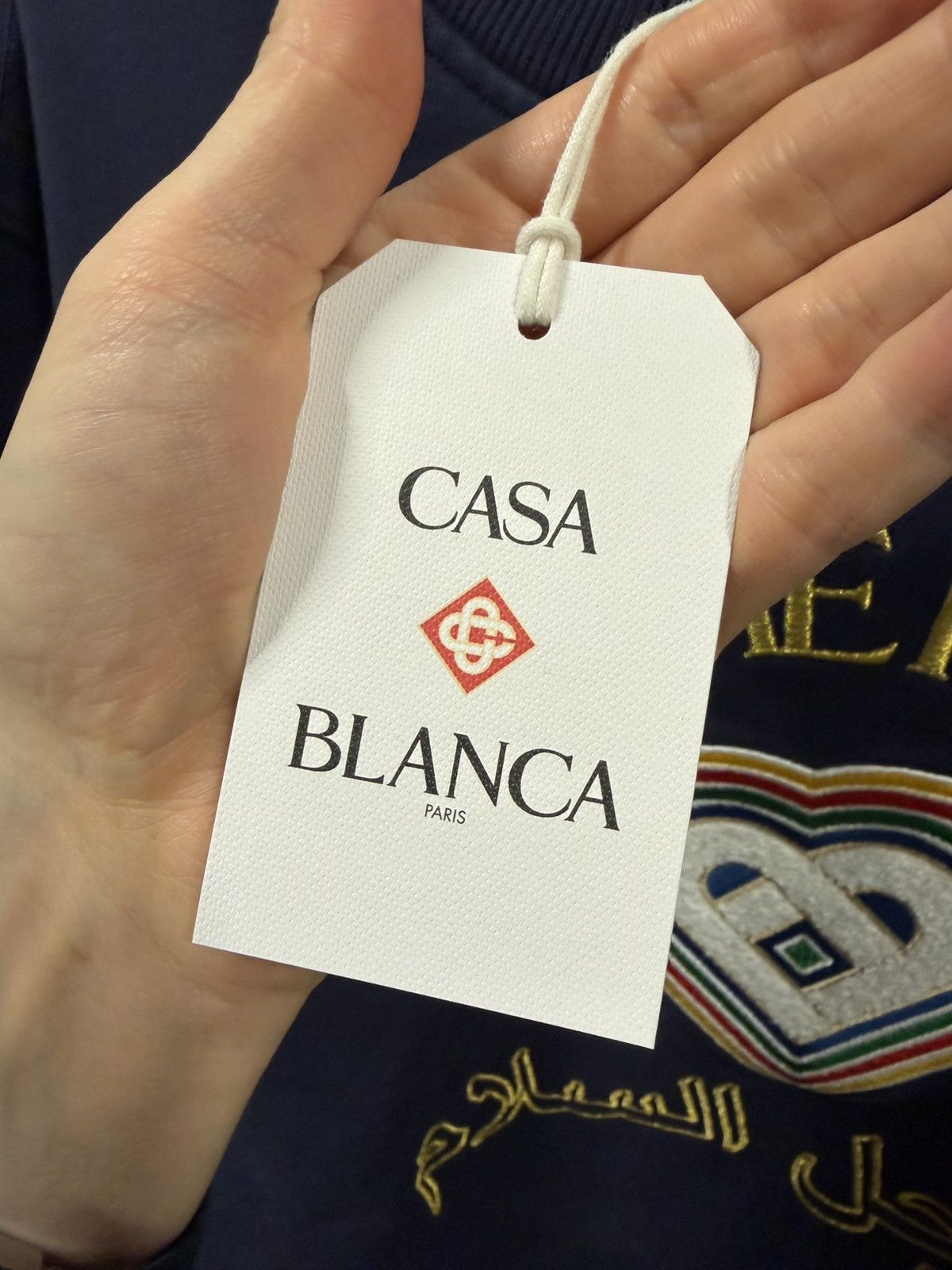 Casablanca Casablanca Crest Logo Embroidery Sweatshirt NEW 650$ Size US XL / EU 56 / 4 - 5 Thumbnail