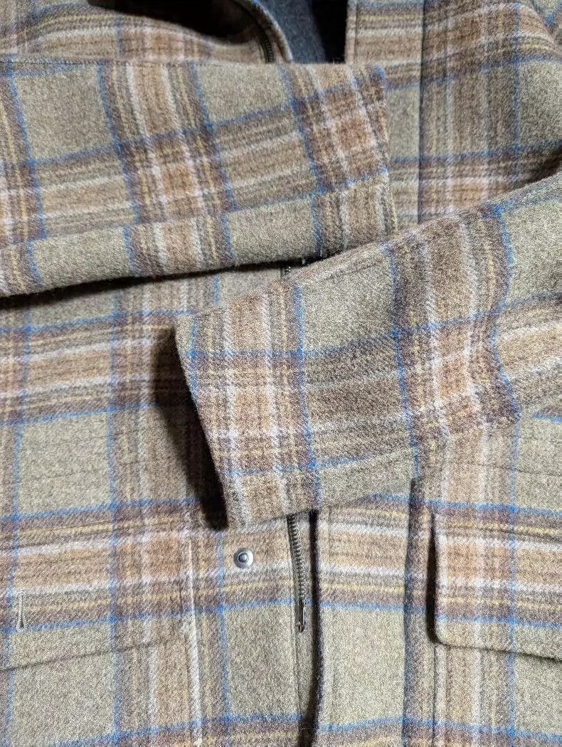 Loro Piana LORO PIANA Men's cashmere check coat Size US M / EU 48-50 / 2 - 3 Thumbnail