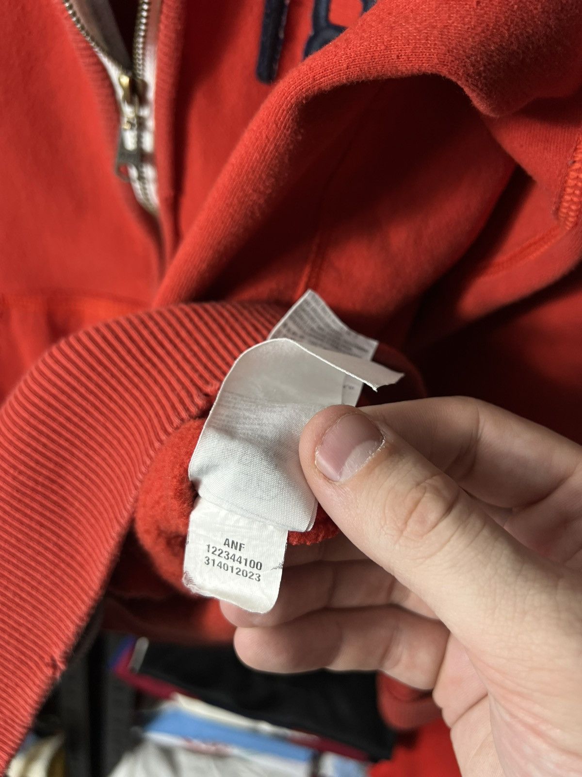 Abercrombie & Fitch Abercrombie & Fitch Vintage Full-Zip Hoodie – Size XL Size US XL / EU 56 / 4 - 10 Thumbnail