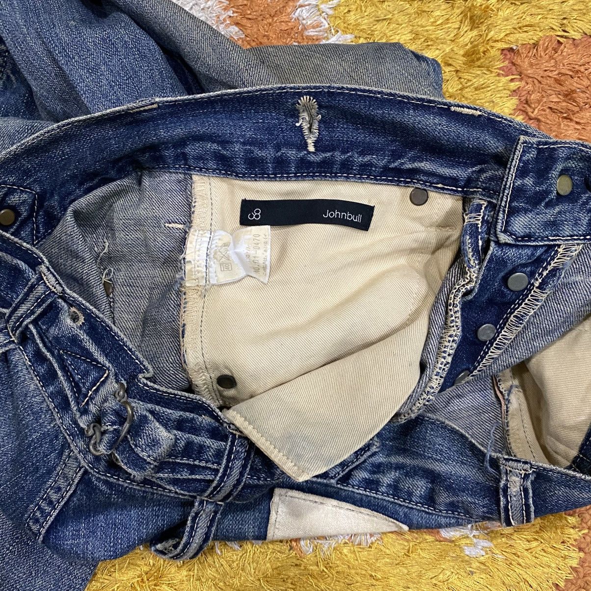 Japanese Brand ✨Vintage Johnbull distressed selvedge jeans made in Japan Size US 33 - 11 Thumbnail