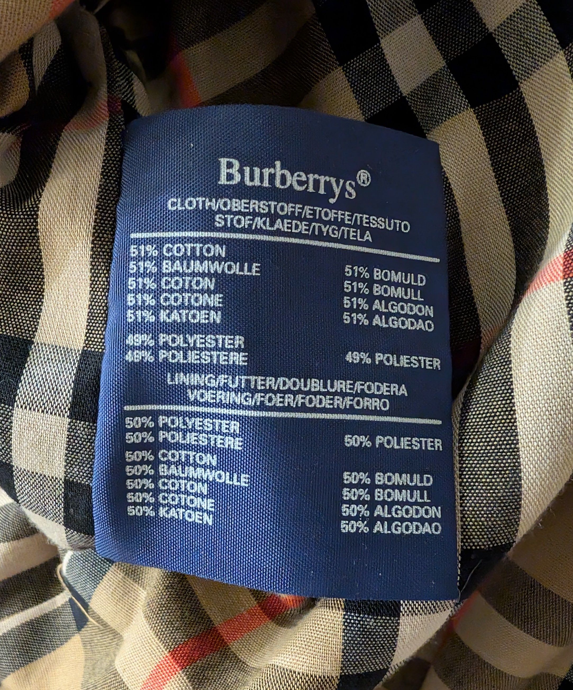 Burberry Burberry's of London Trench Coat Men's Size L/42 Size US L / EU 52-54 / 3 - 4 Thumbnail