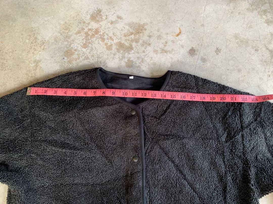 Vintage Cardigan Sherpa fleece Button Size L / US 10 / IT 46 - 11 Thumbnail
