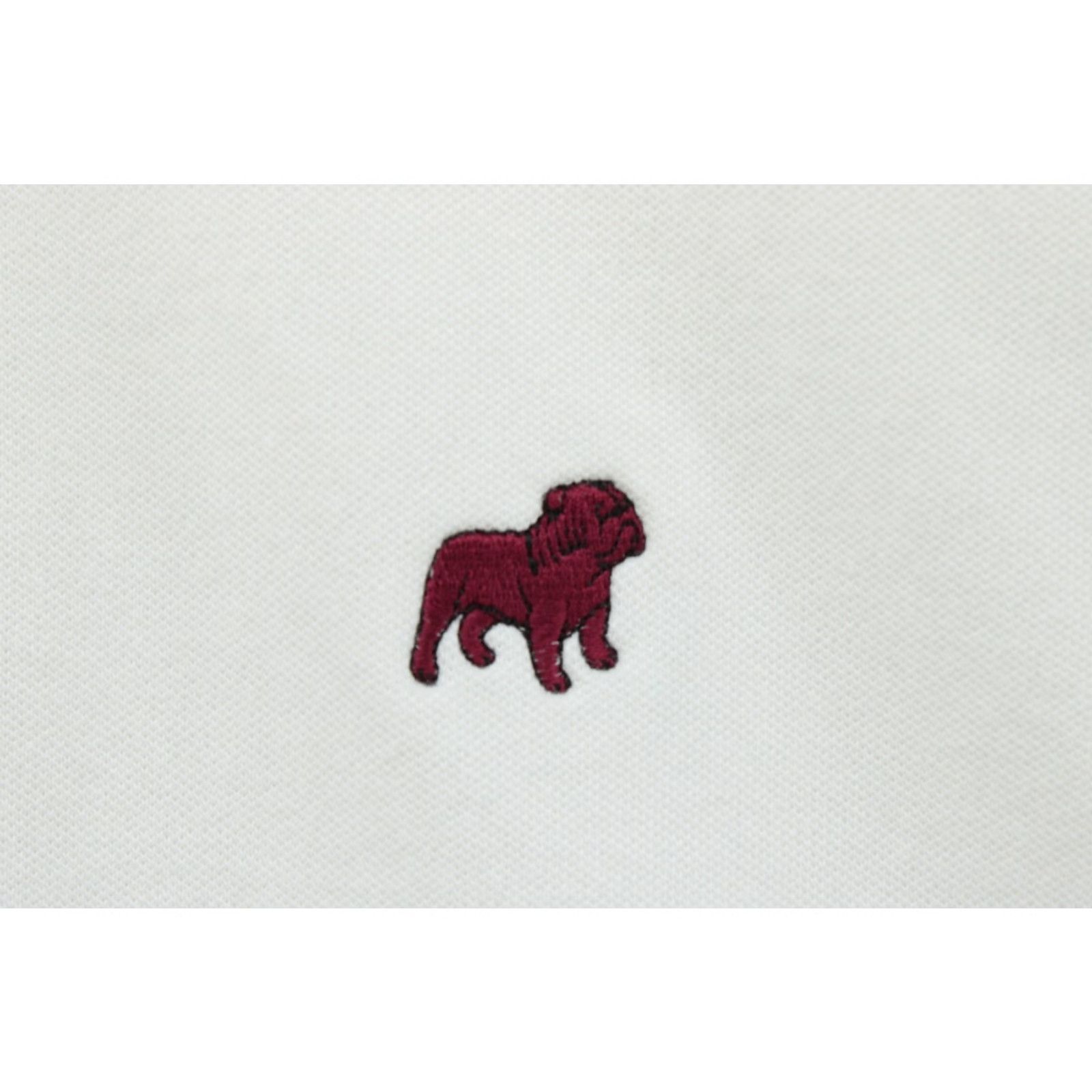 Southern Tide Southern Tide Polo Shirt Men's Large White Skipjack Bulldog Embroidered Preppy Size US L / EU 52-54 / 3 - 3 Thumbnail