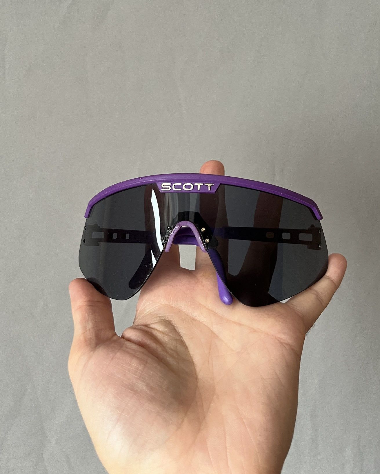 Other 80-90s Scott Eclipse Sport Cycling Purple Glasses Size ONE SIZE - 2 Thumbnail