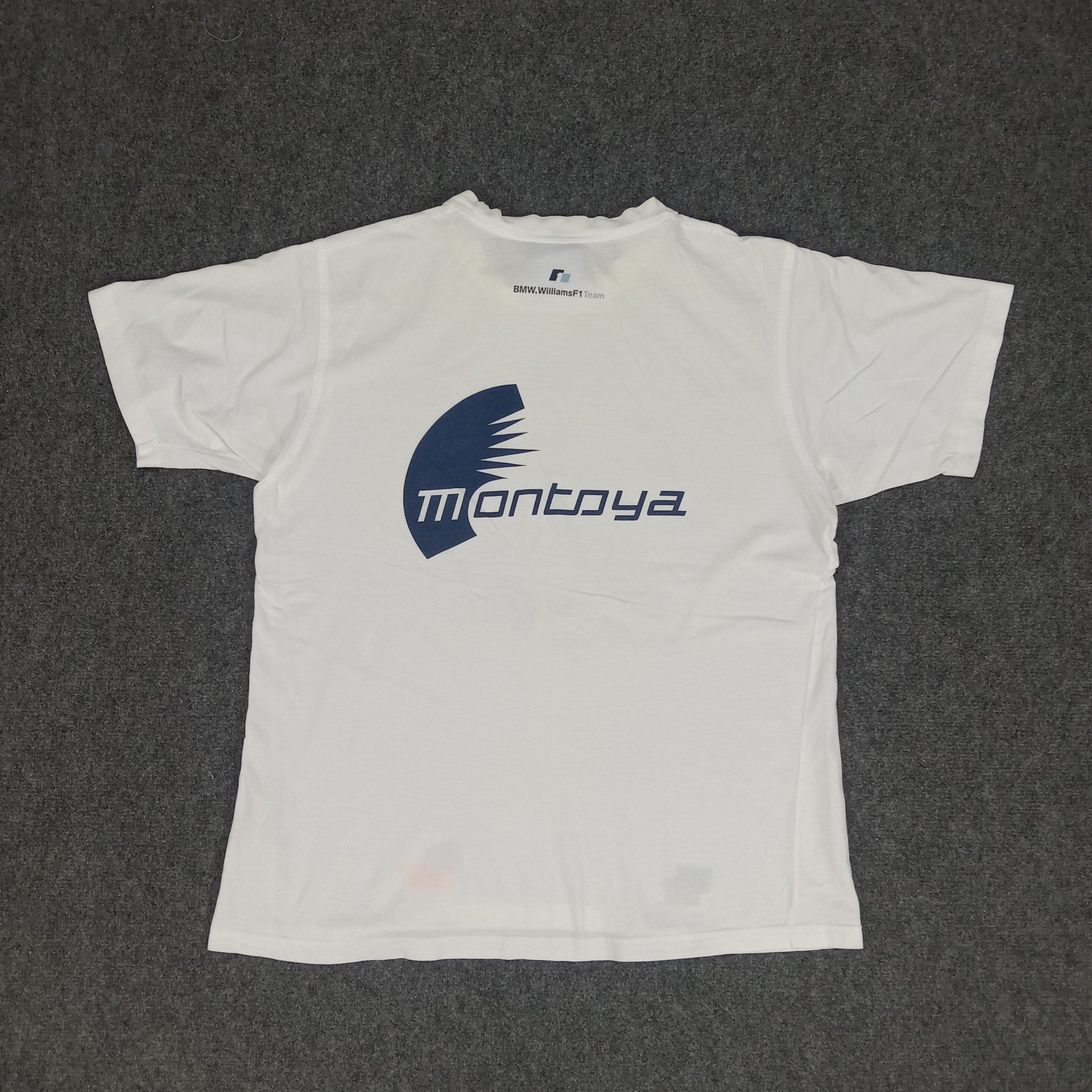 BMW × Vintage Montoya F1 BMW Williams Racing Tshirt Size US L / EU 52-54 / 3 - 8 Thumbnail