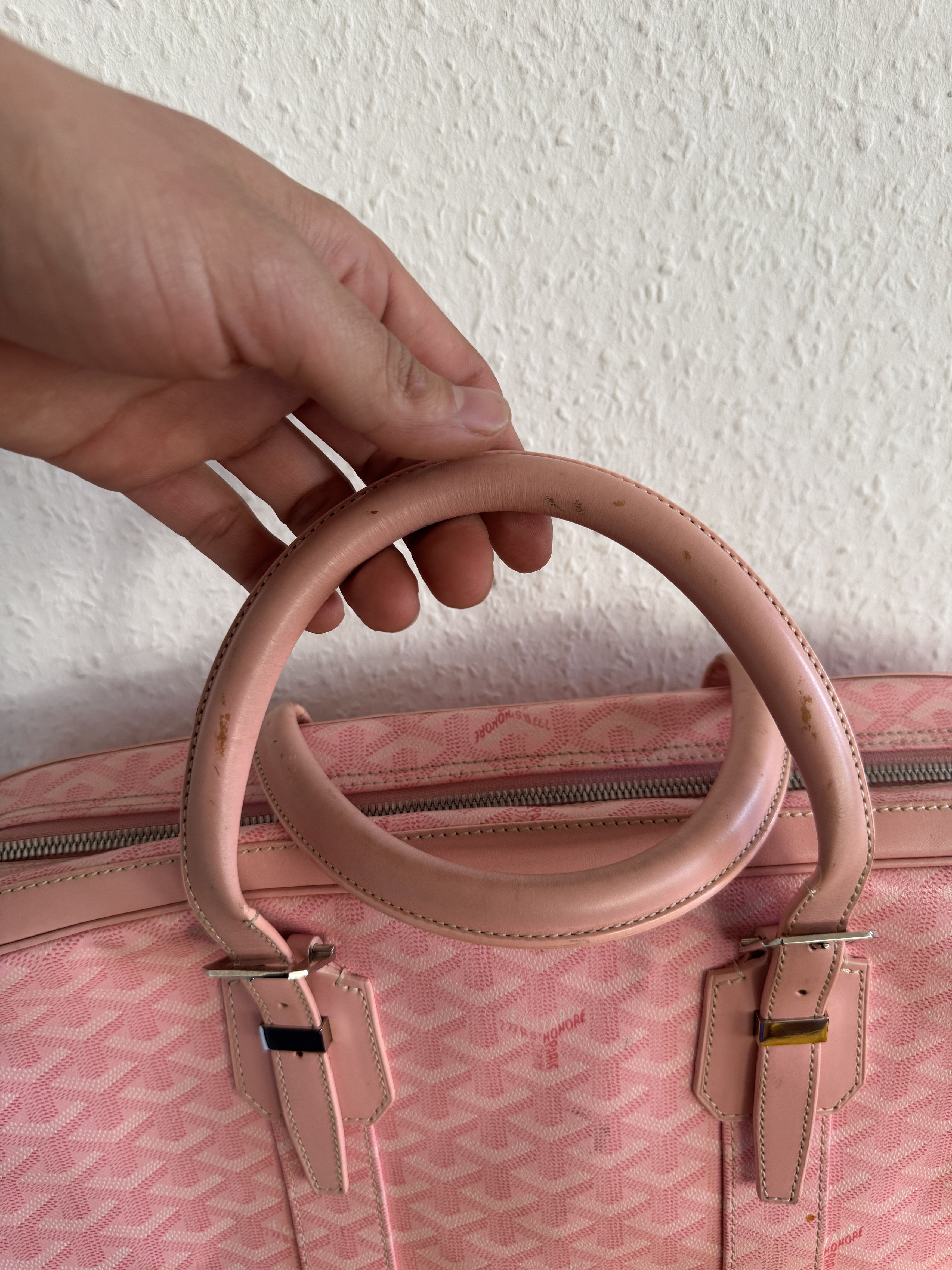 Goyard Goyard Ambassade MM Pink Monogram Briefcase Size ONE SIZE - 10 Thumbnail