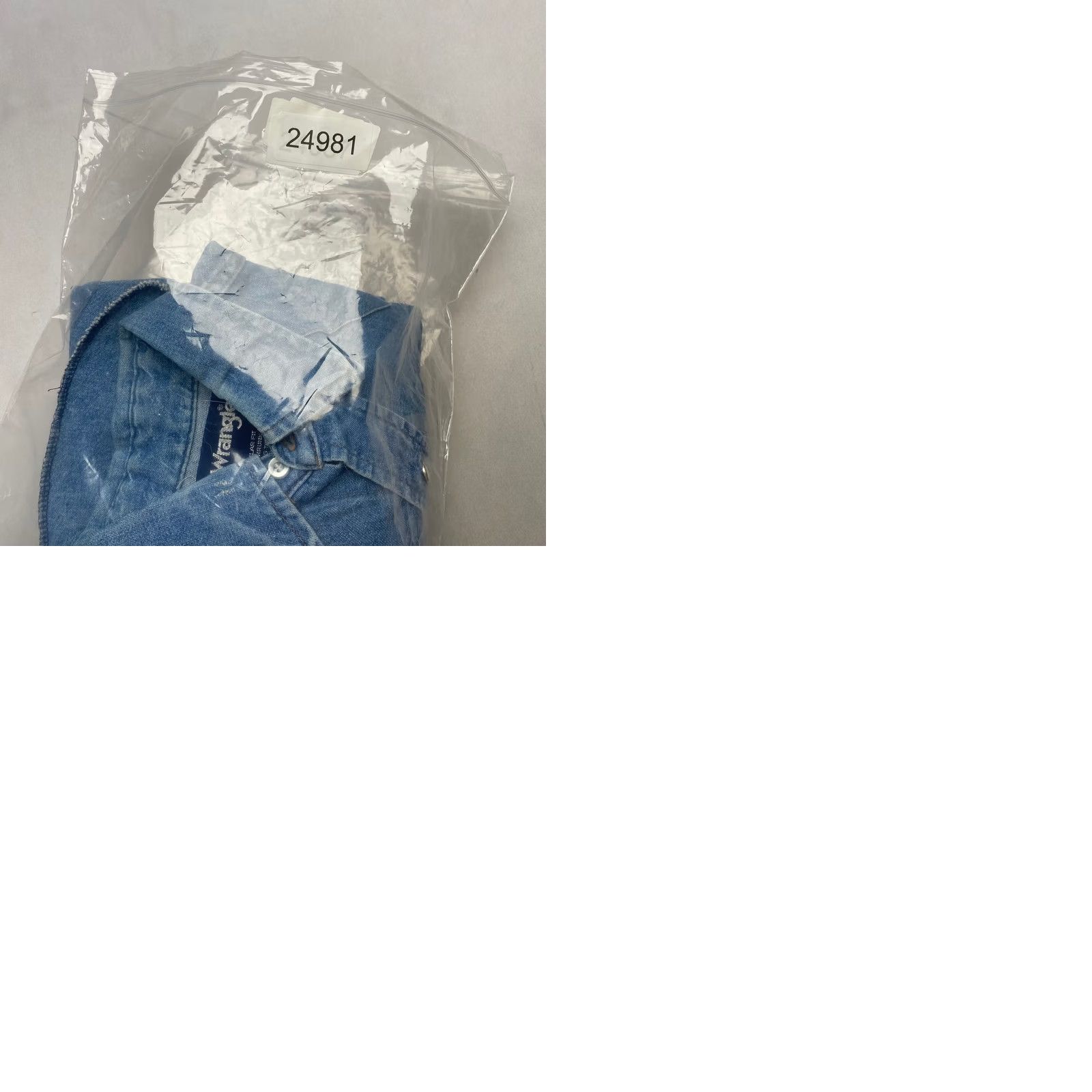 Wrangler Vintage Wrangler NFR National Finals Rodeo Denim Pearl Snap Western 1994 Small Size US S / EU 44-46 / 1 - 10 Thumbnail