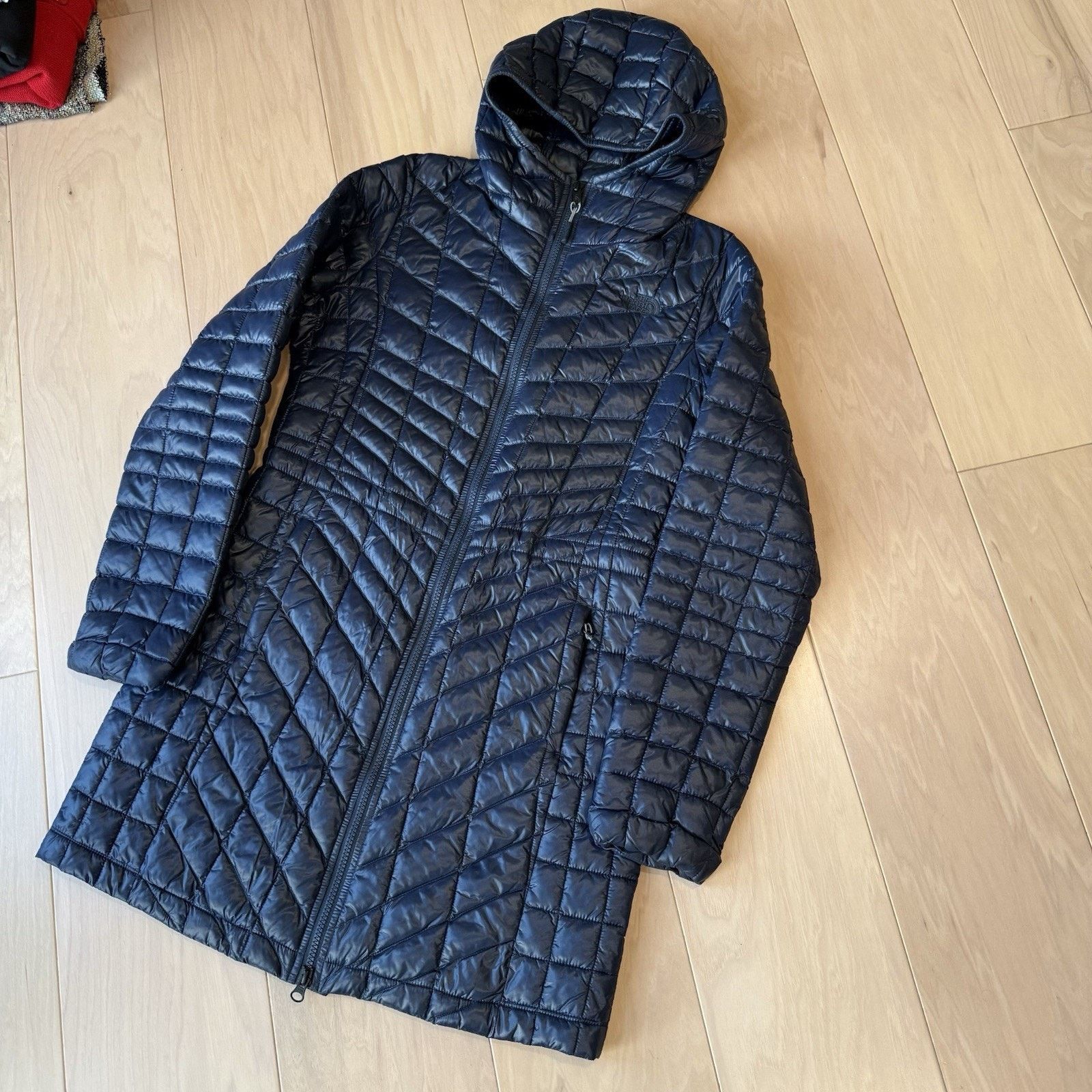 The North Face North Face Thermoball Parka Jacket S Navy Full Zip Insulated Size S / US 4 / IT 40 - 10 Thumbnail