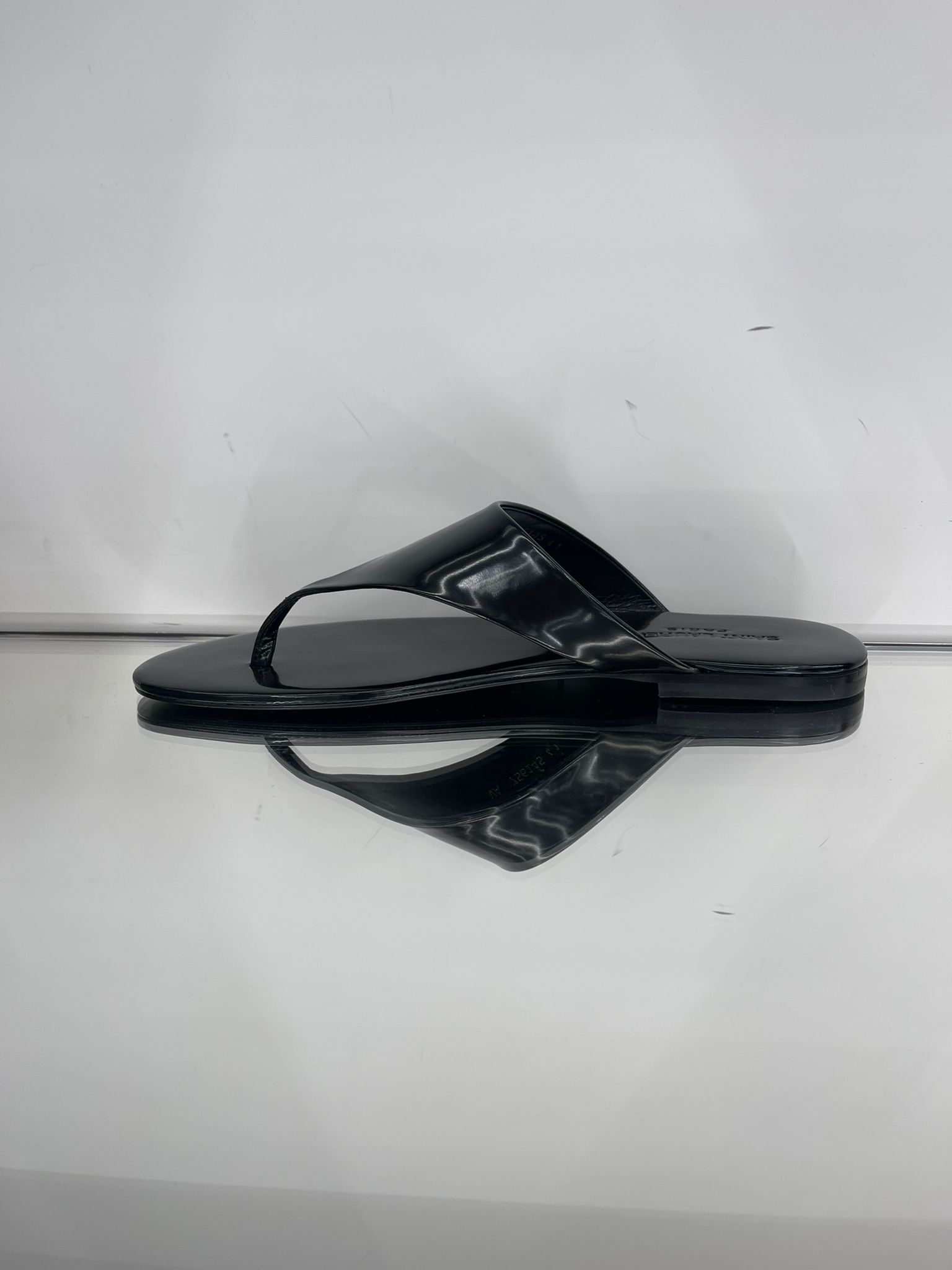 Saint Laurent Paris KOUROS sandals in glazed leather Size US 10 / EU 43 - 3 Thumbnail